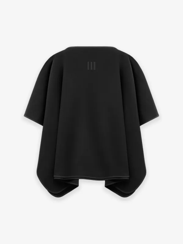 Womens Suede Fleece Poncho made by Fear of God