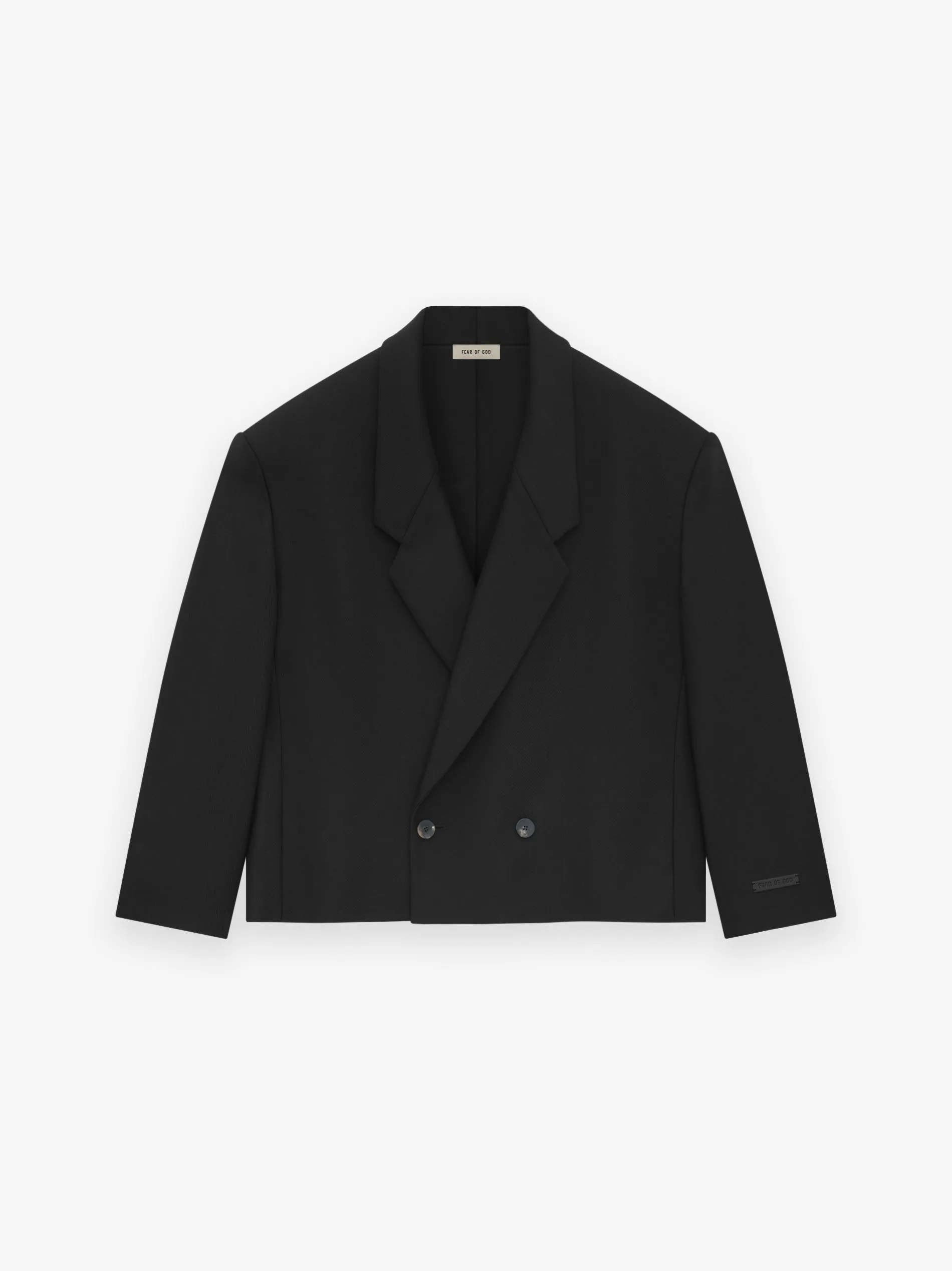 Wool Gabardine Cropped Blazer sold by Fear of God product image thumbnail 2