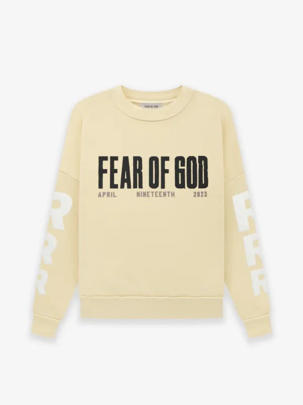 April 19 Crewneck made by Fear of God