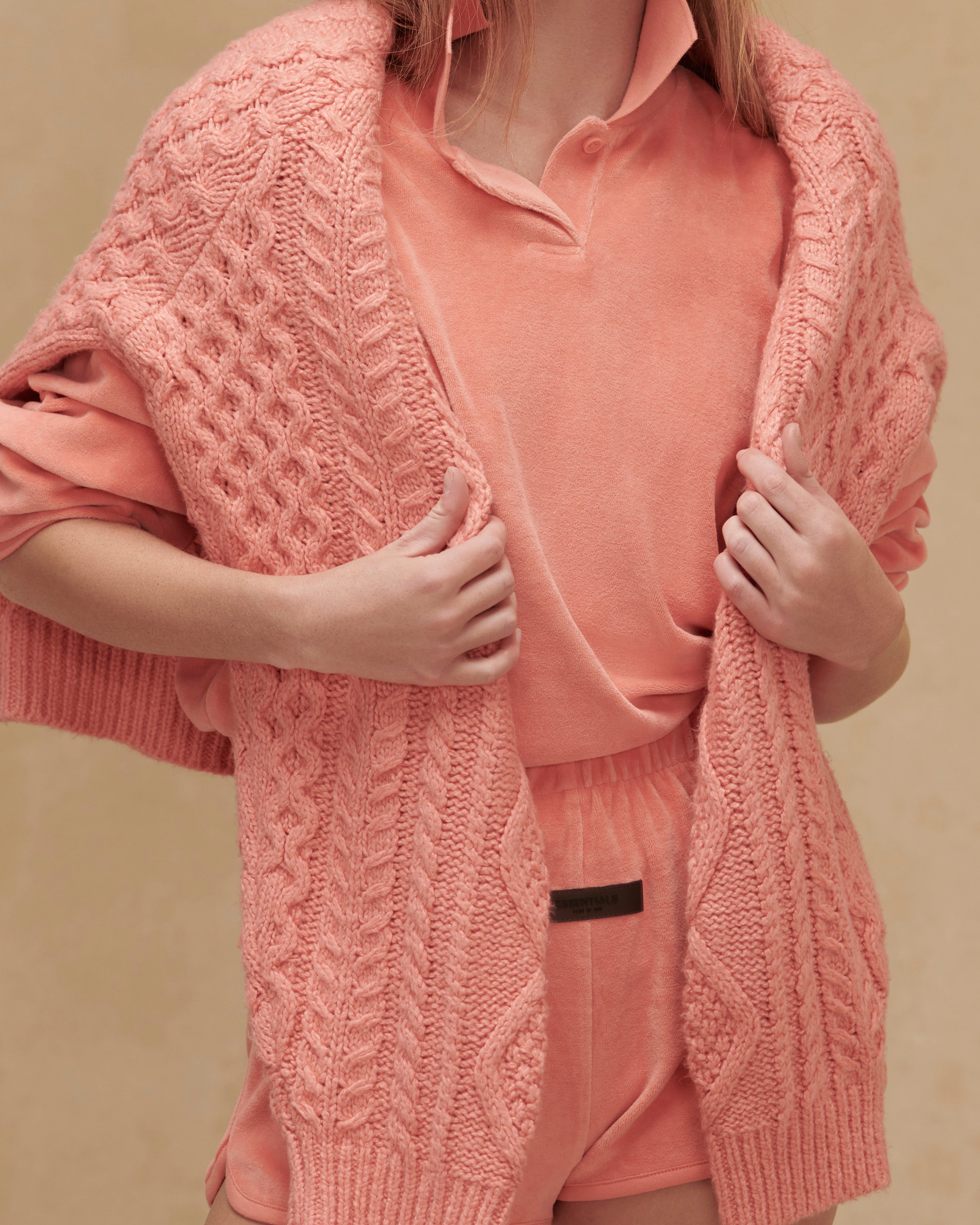 Womens Velour LS Polo sold by Fear of God product image thumbnail 5