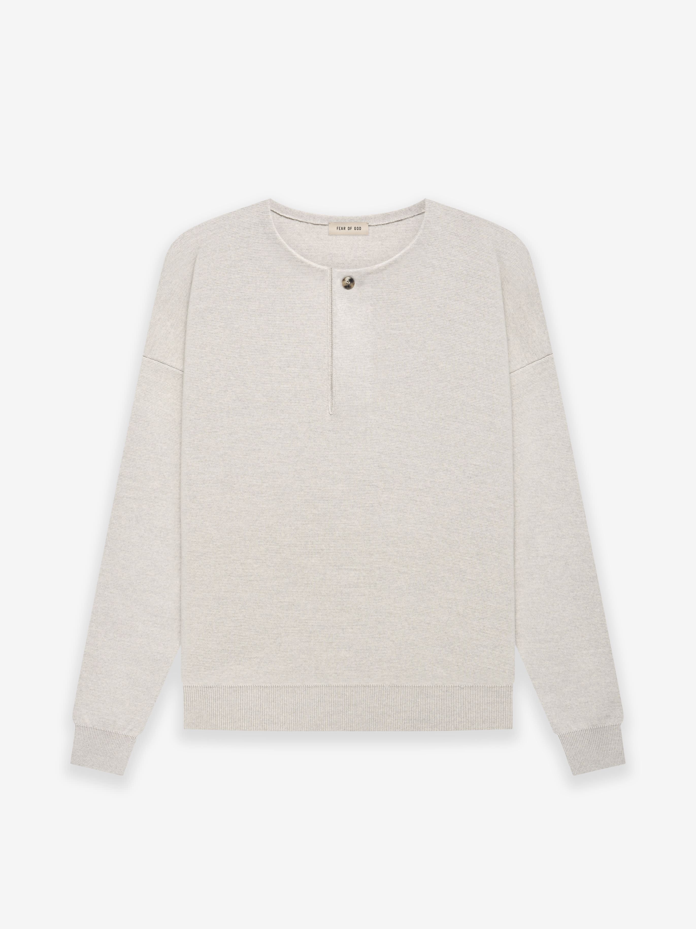 Lightweight Merino Henley sold by Fear of God
