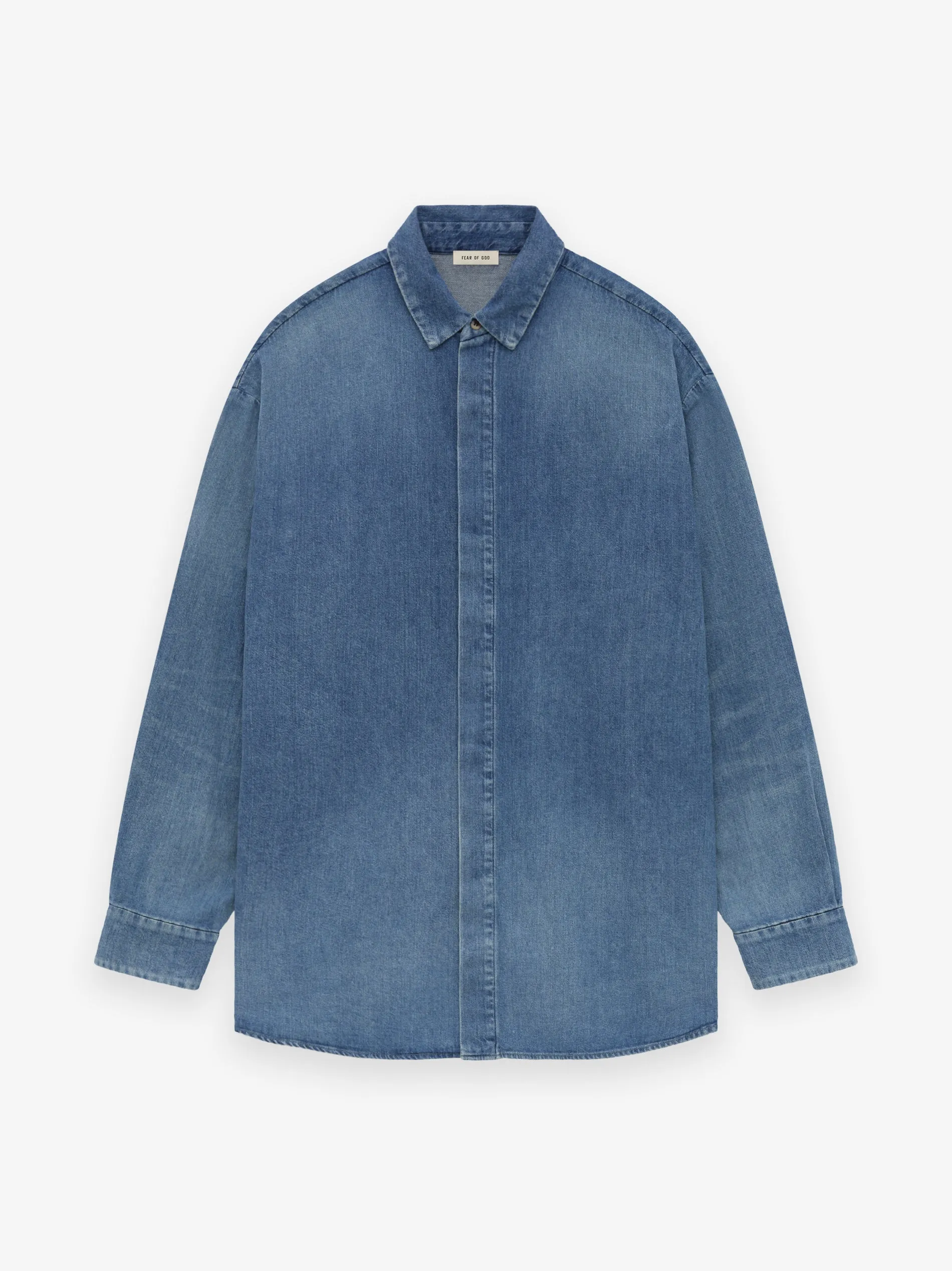 Vented Denim Shirt sold by Fear of God