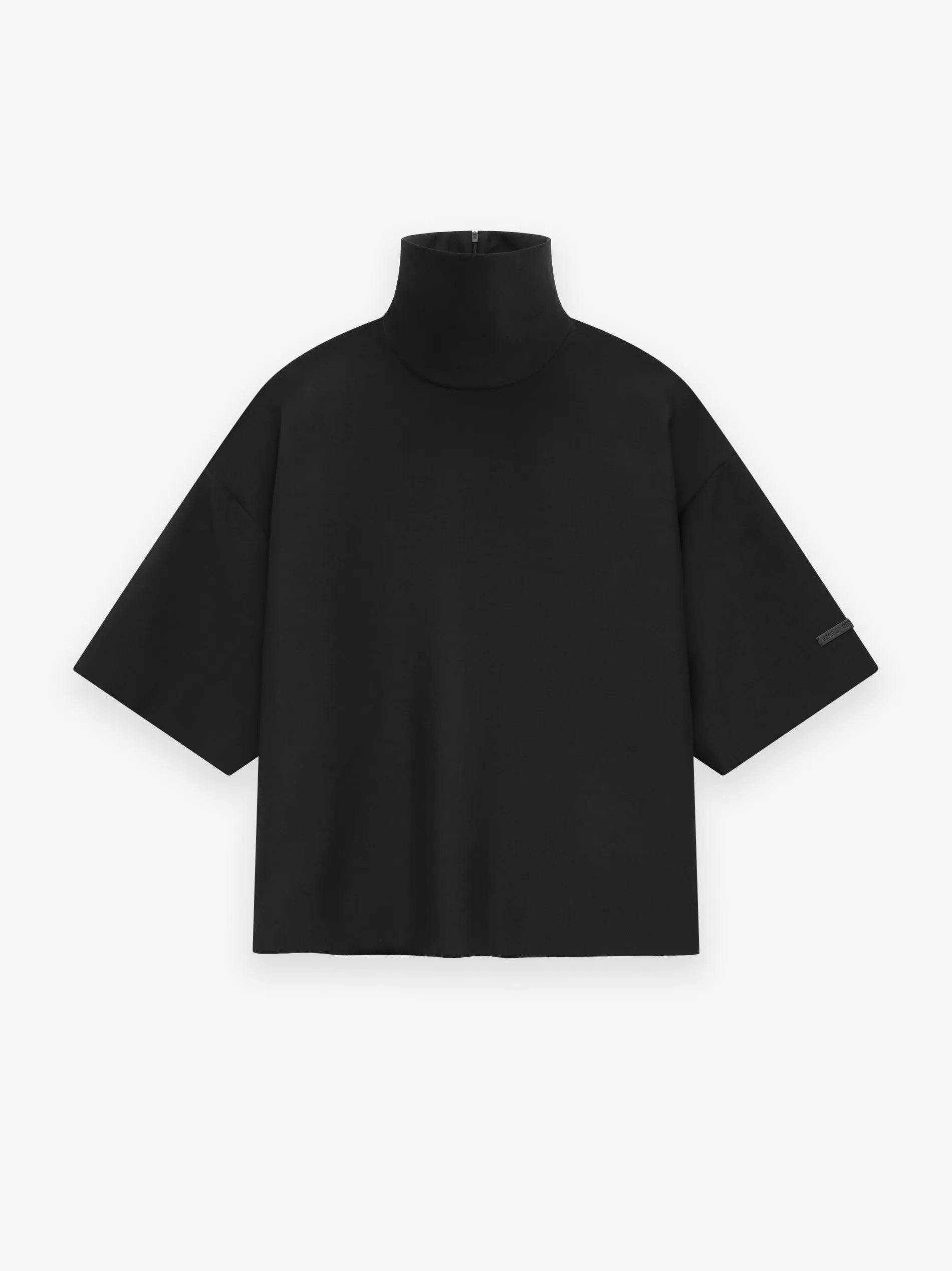 Wool Mohair High Neck Short Sleeve Shirt sold by Fear of God