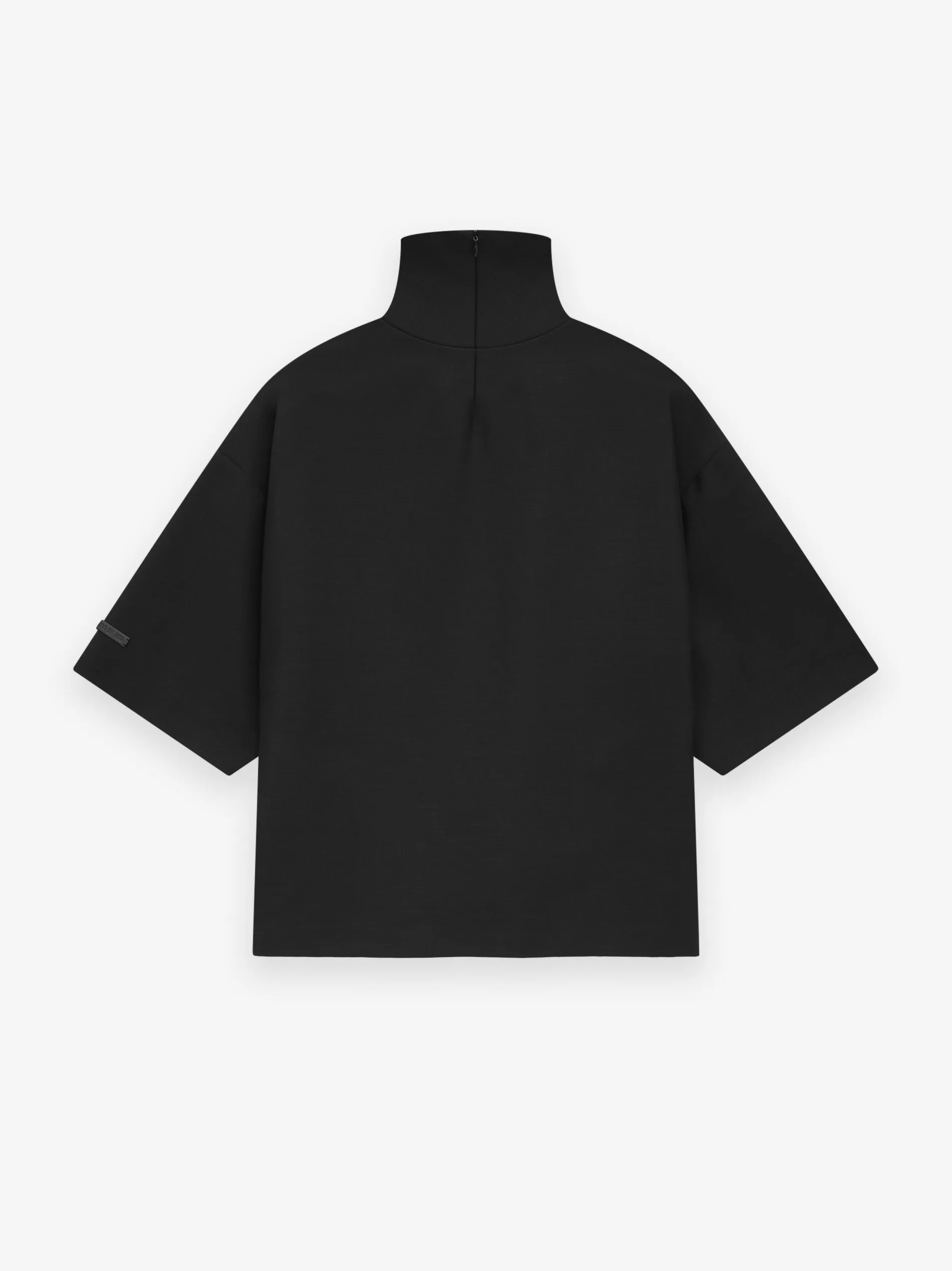 Wool Mohair High Neck Short Sleeve Shirt sold by Fear of God product image thumbnail 2