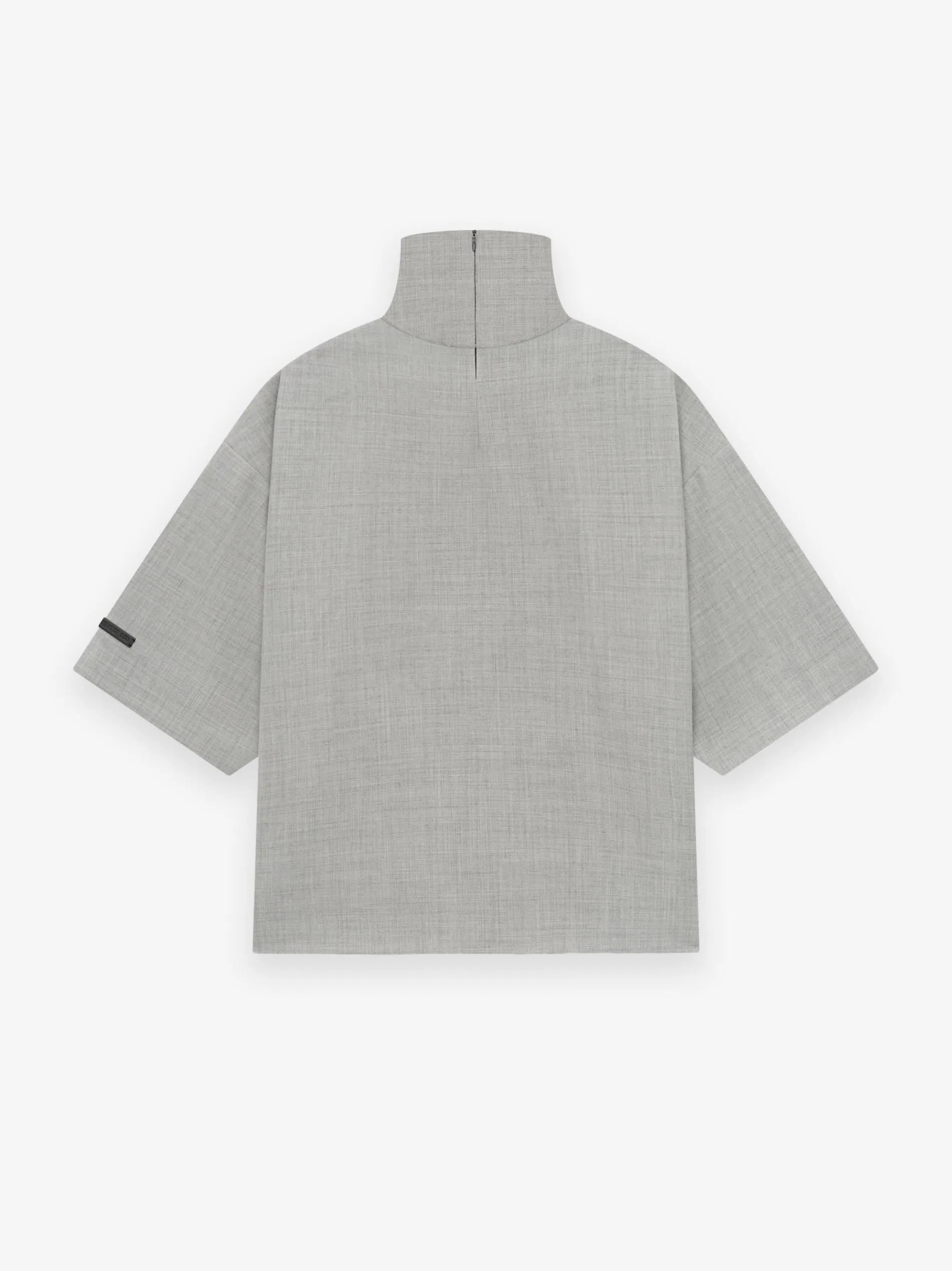 Wool Canvas High Neck Short Sleeve Shirt sold by Fear of God product image thumbnail 2