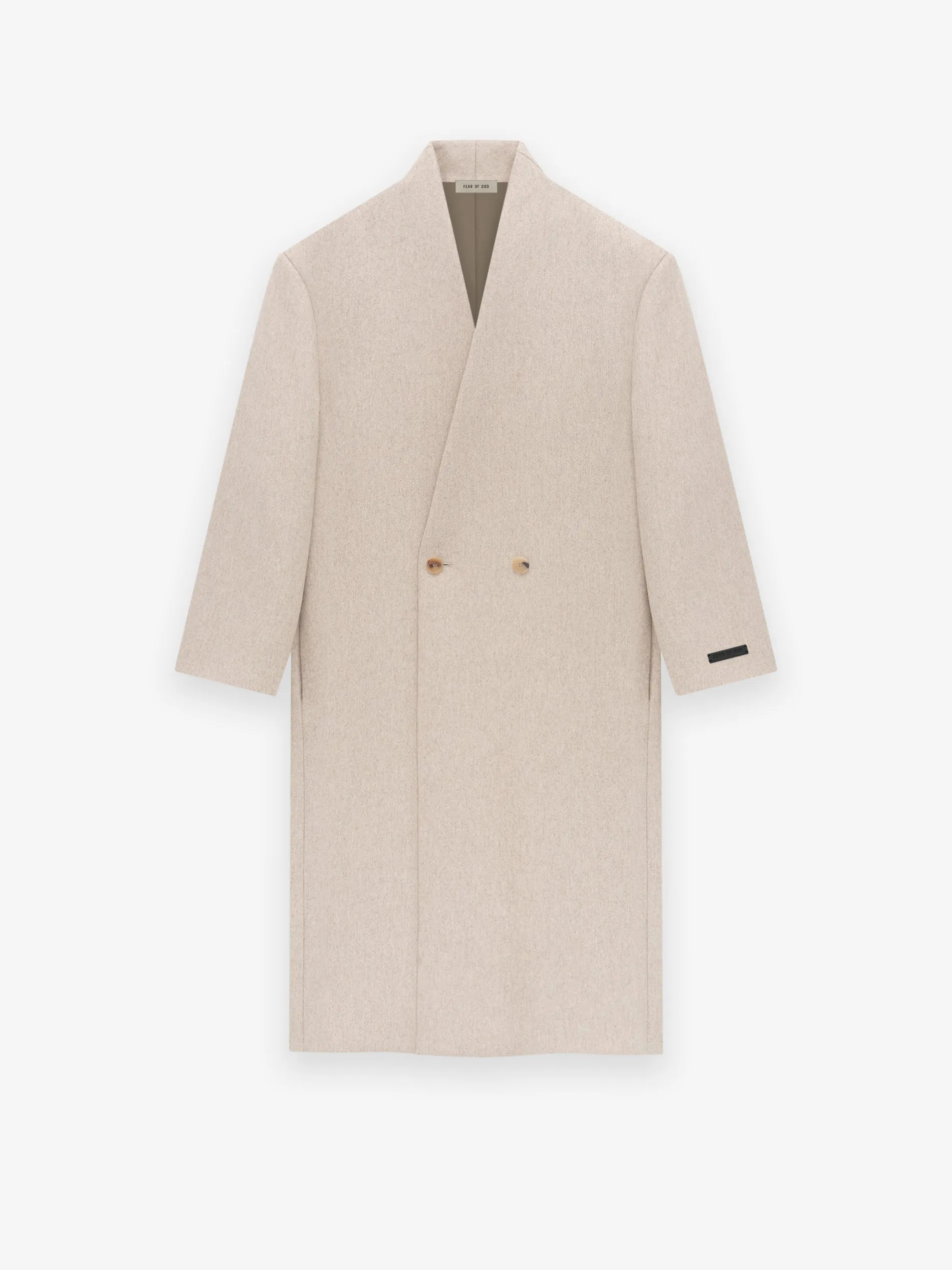 Military Wool Lapelless Coat sold by Fear of God product image thumbnail 2