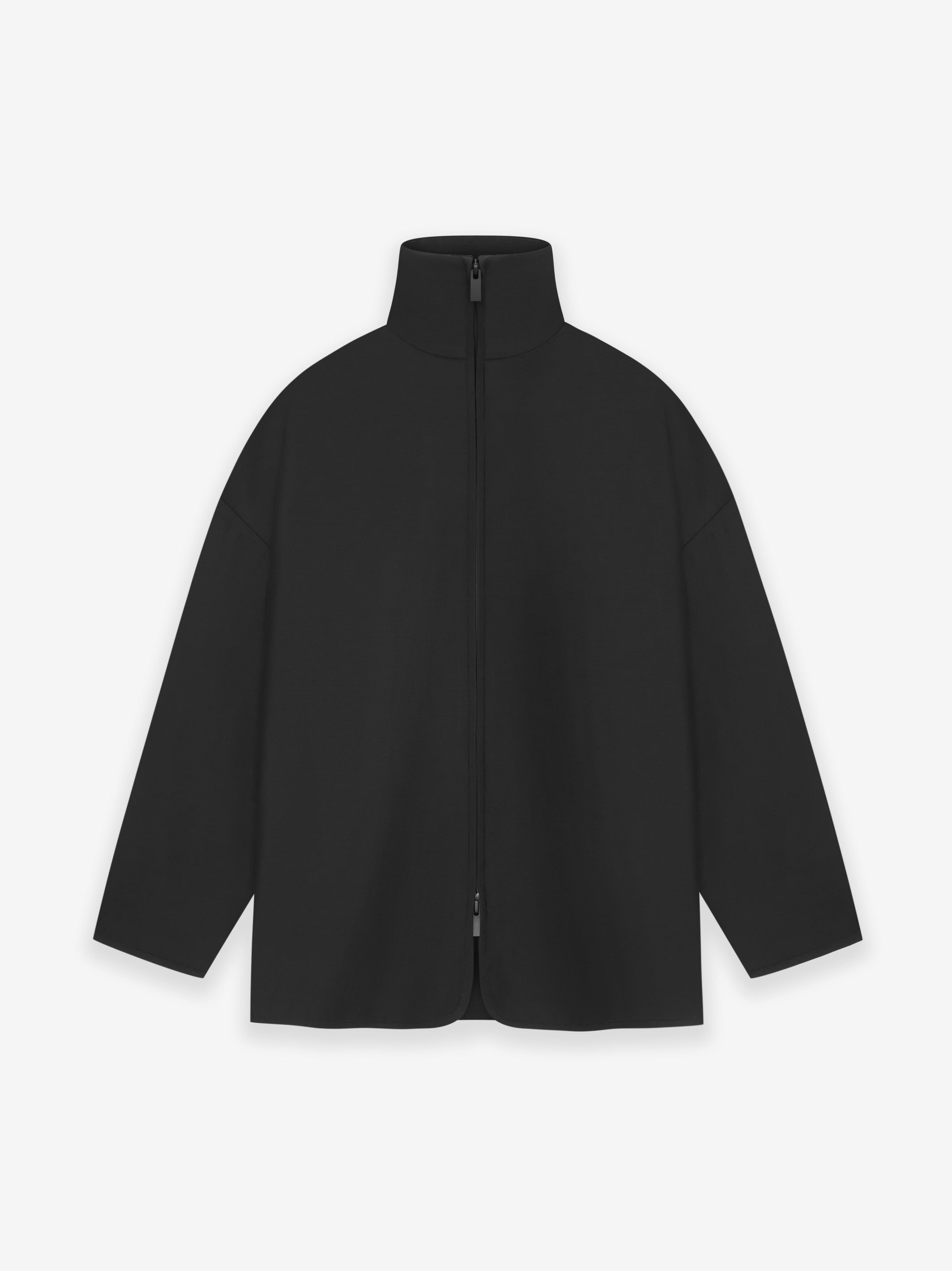 Wool Silk High Neck Jacket sold by Fear of God
