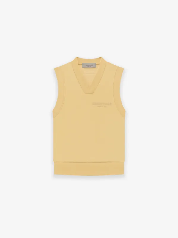 Womens Pullover V-Neck Vest made by Fear of God