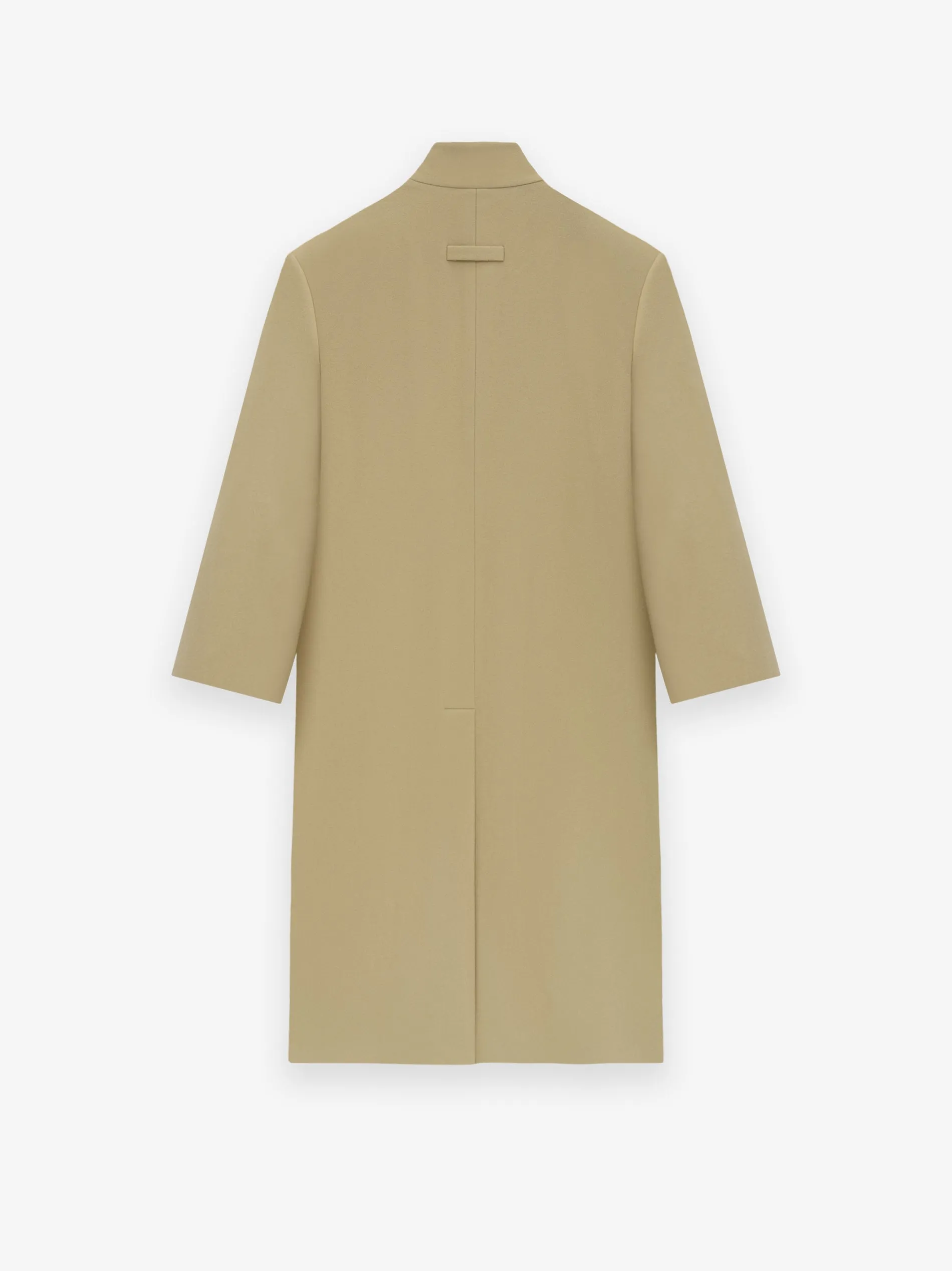 Melton Wool Lapelless Coat sold by Fear of God product image thumbnail 3