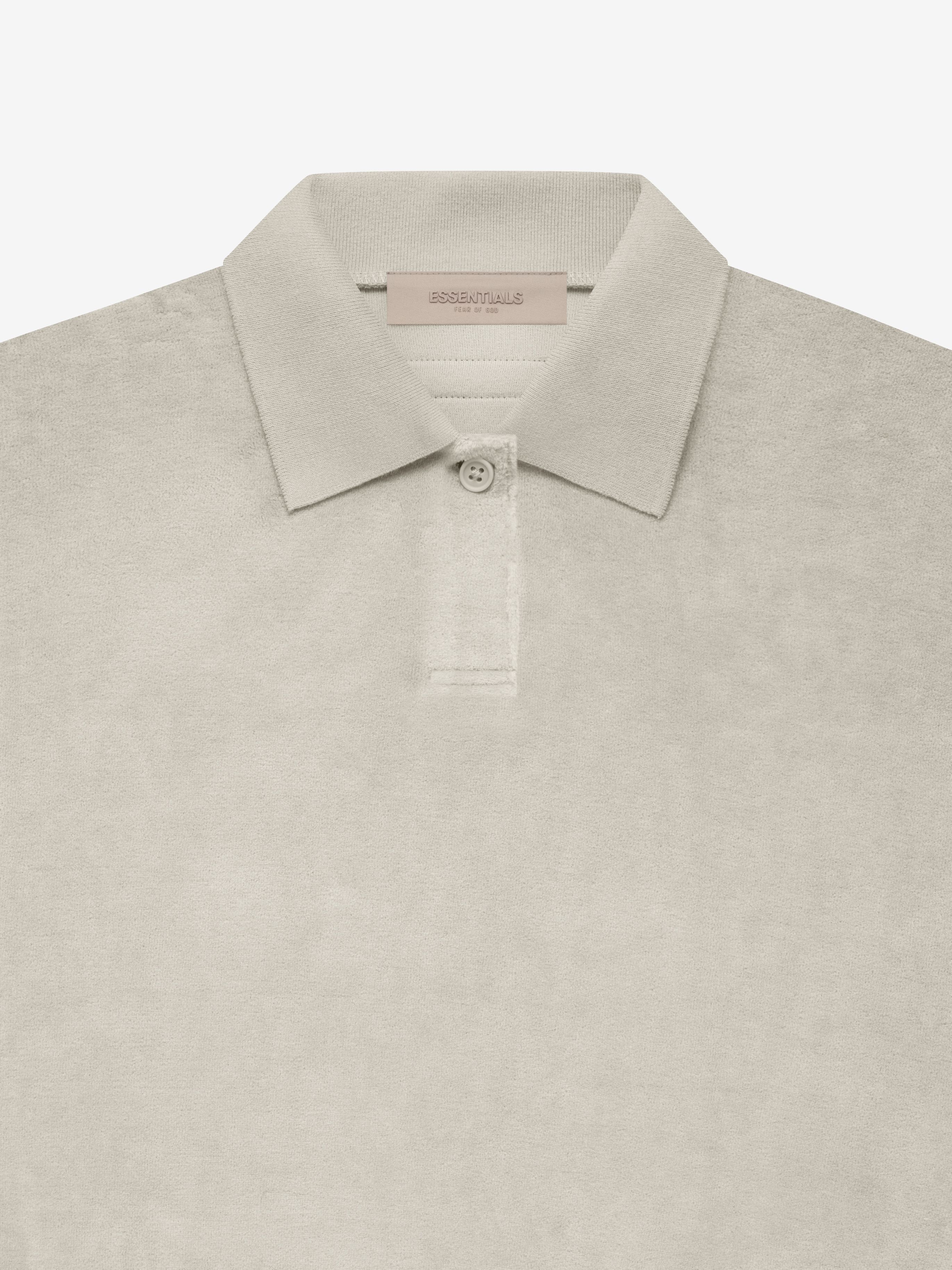 Womens Velour LS Polo sold by Fear of God product image thumbnail 3