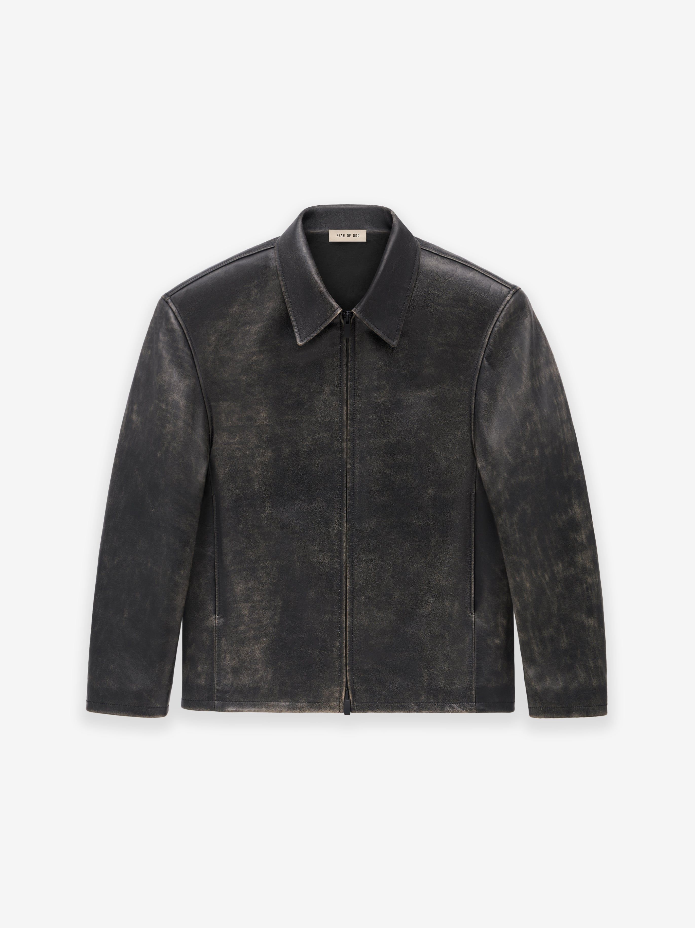 Vintage Leather Rider Jacket sold by Fear of God