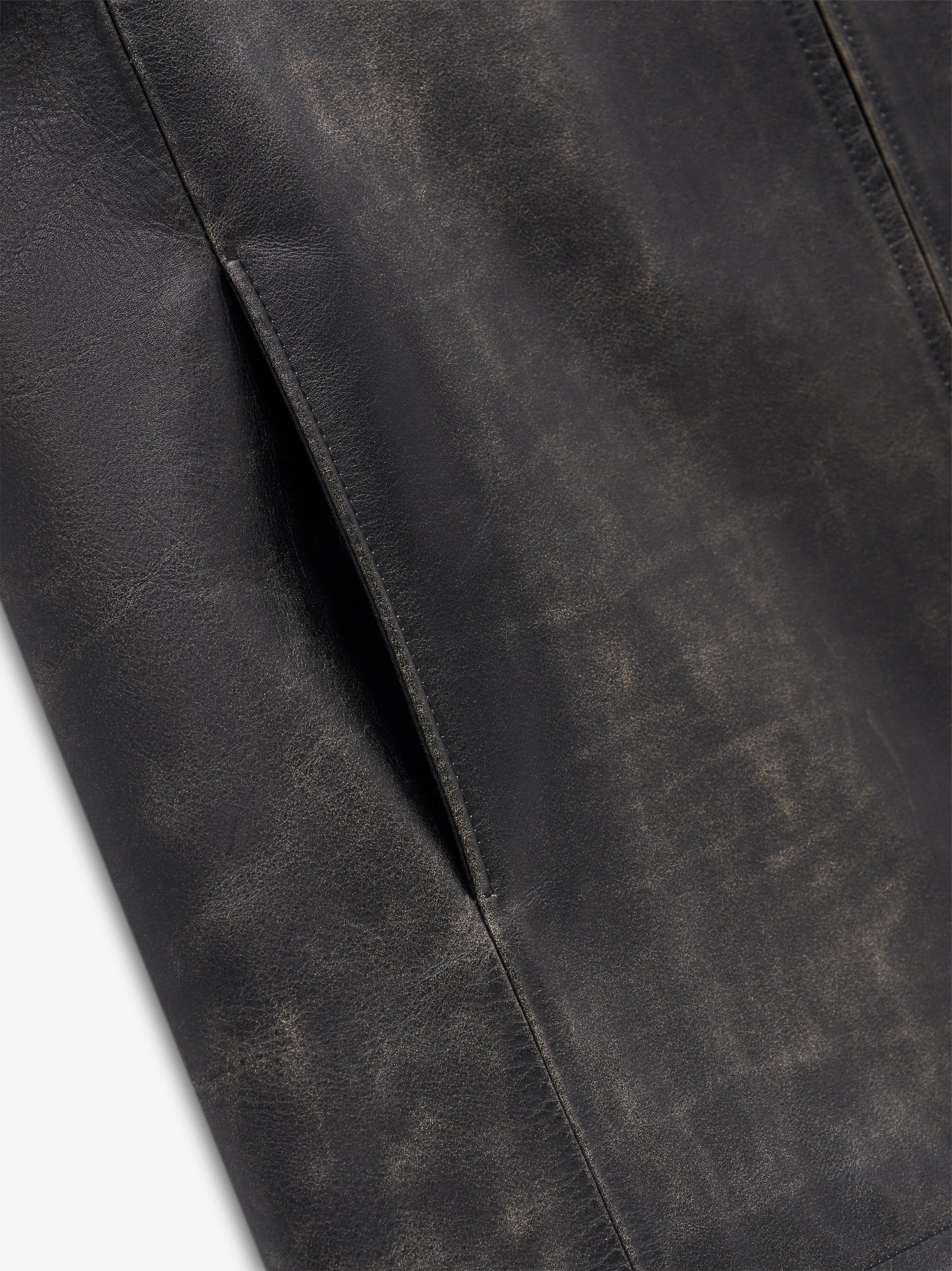 Vintage Leather Rider Jacket sold by Fear of God product image thumbnail 3