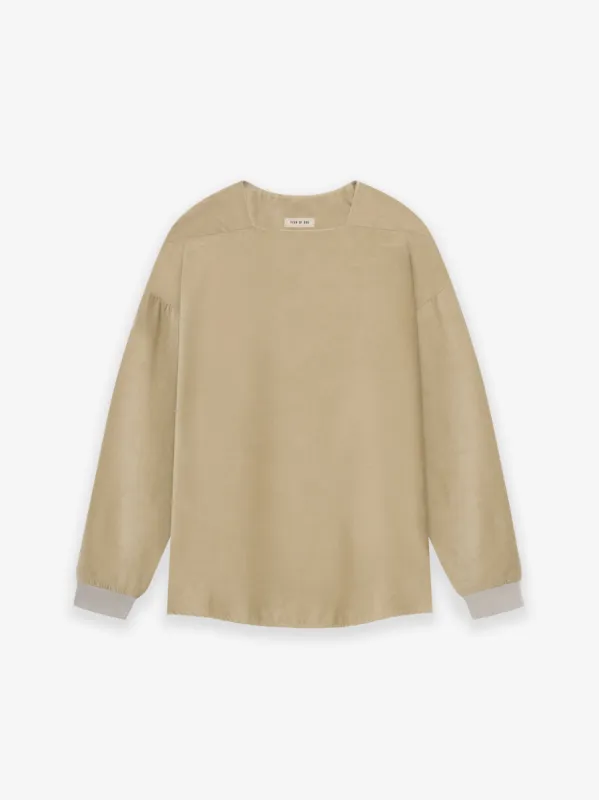 Corduroy Straight Neck LS Top made by Fear of God