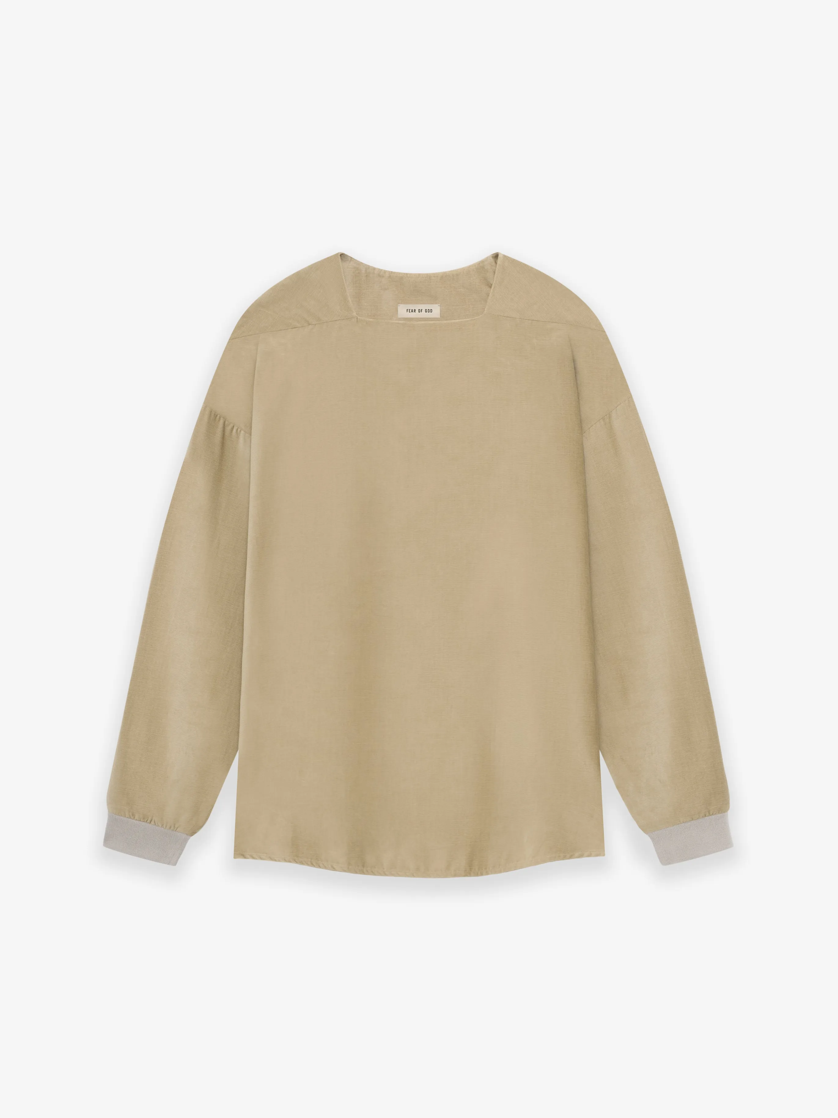 Corduroy Straight Neck LS Top sold by Fear of God