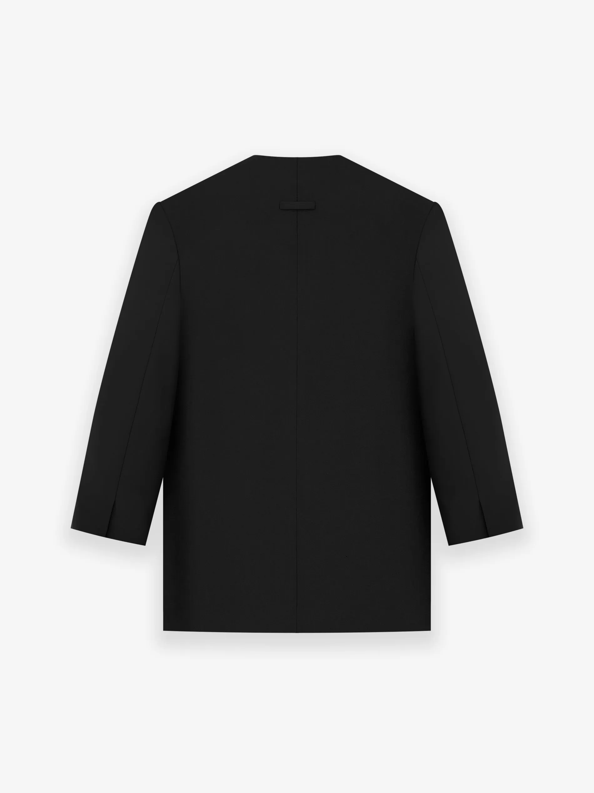 Wool Silk Relaxed Lapelless Blazer sold by Fear of God product image thumbnail 2