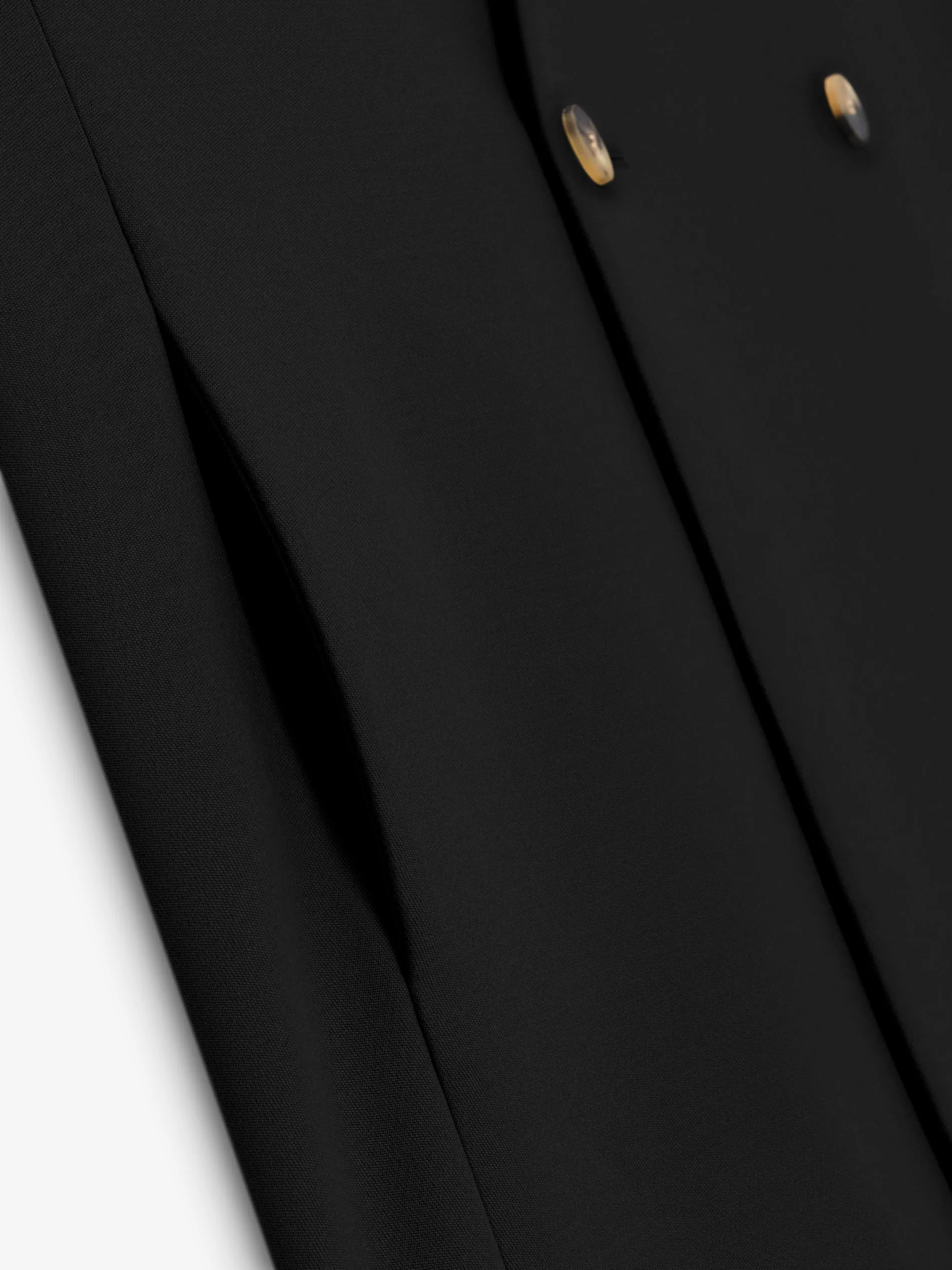 Wool Silk Relaxed Lapelless Blazer sold by Fear of God product image thumbnail 4