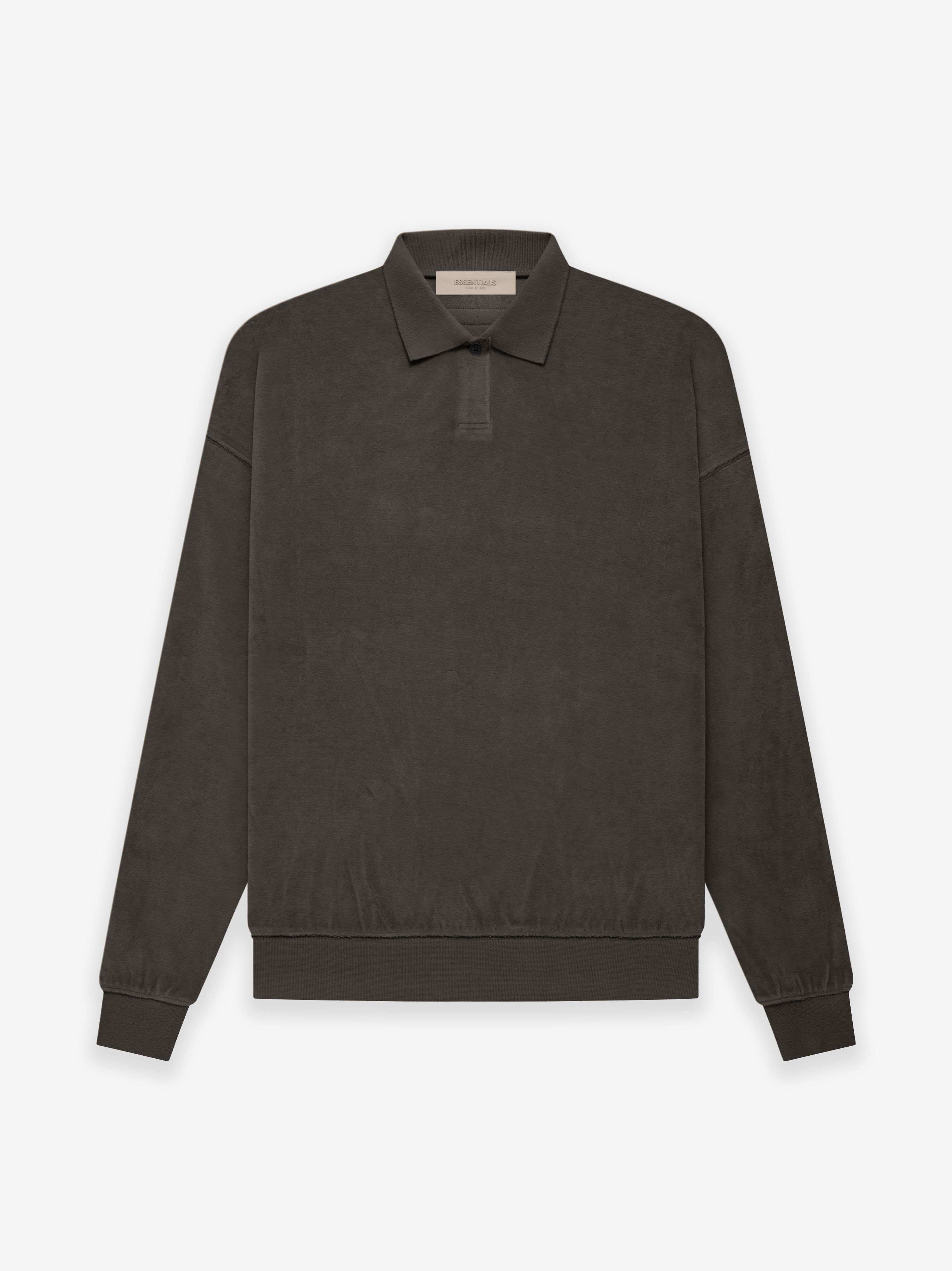 Womens Velour LS Polo sold by Fear of God