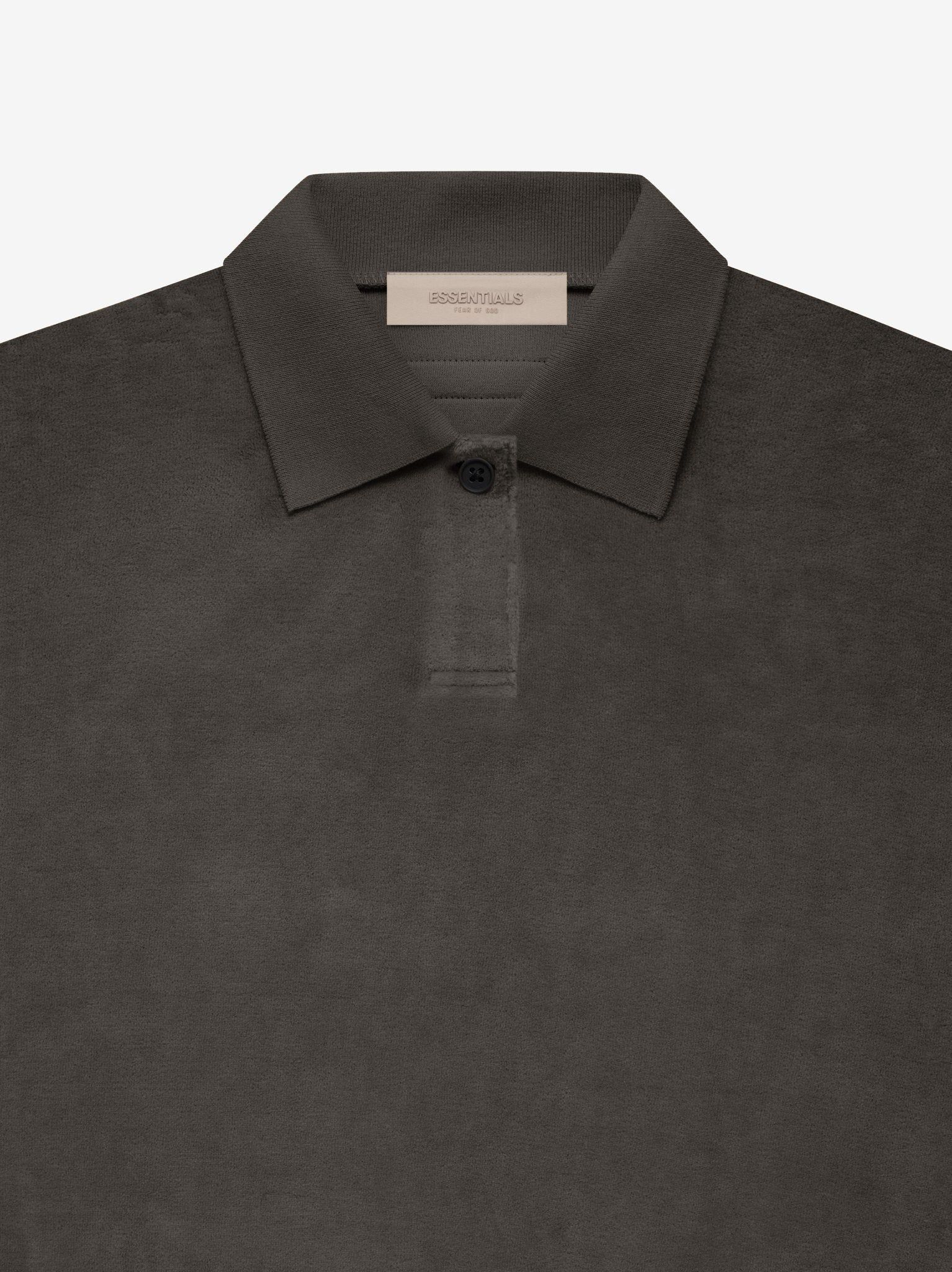 Womens Velour LS Polo sold by Fear of God product image thumbnail 3