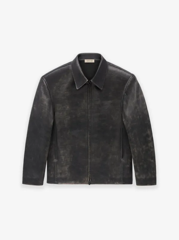 Vintage Leather Rider Jacket sold by Fear of God