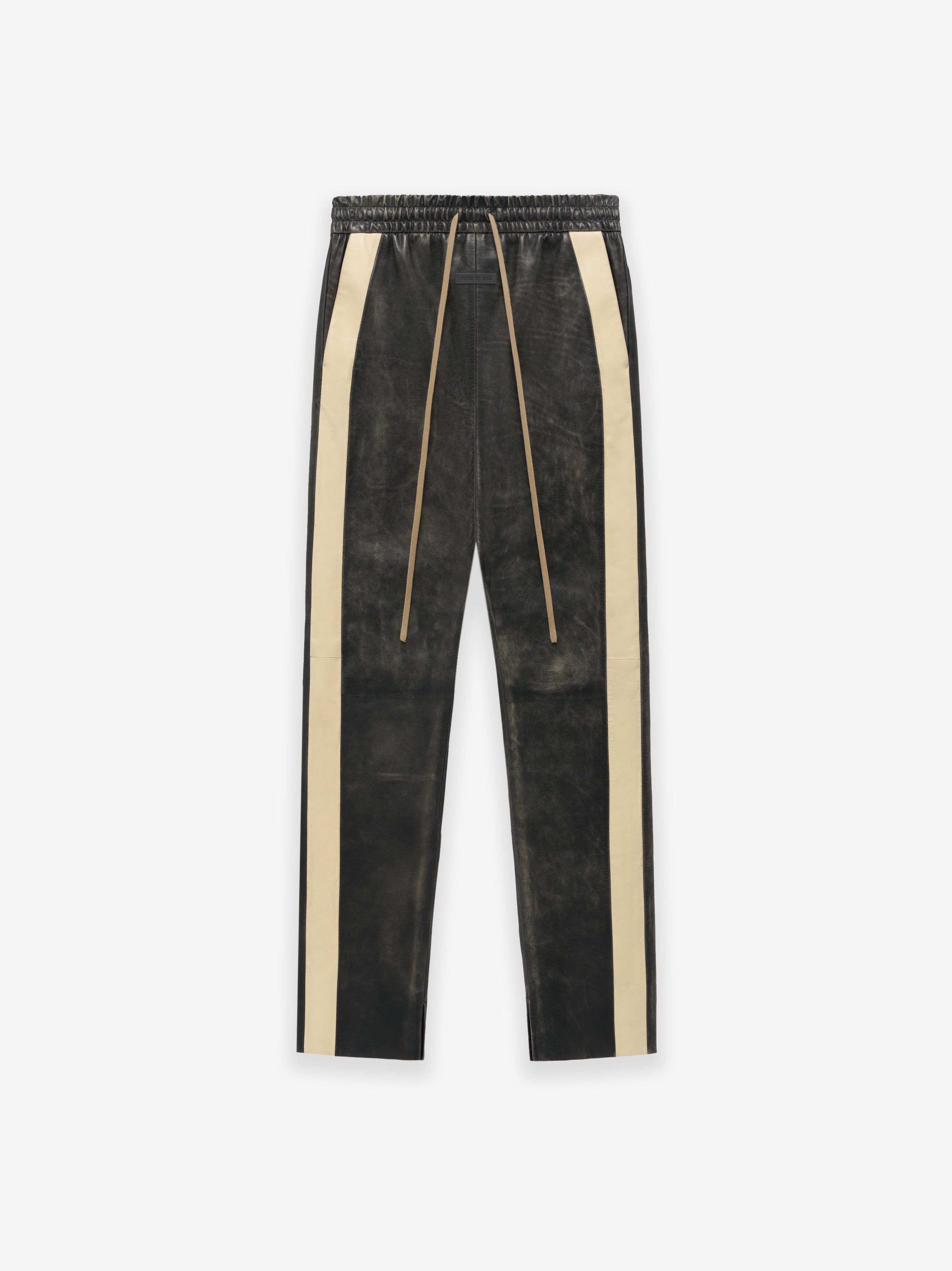 Vintage Leather Stripe Forum Pant sold by Fear of God