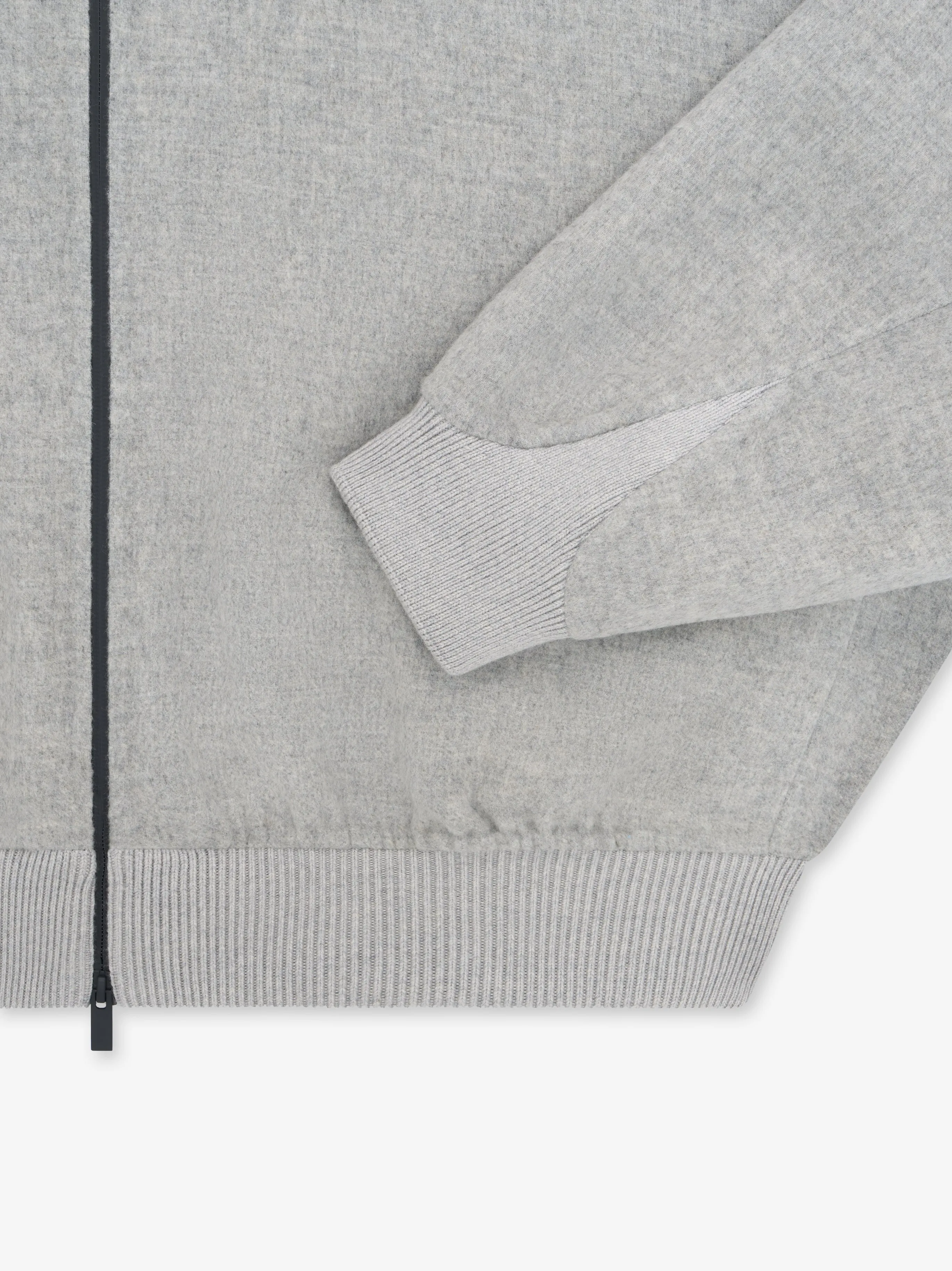 Double-Faced Wool Cashmere Collarless Bomber sold by Fear of God product image thumbnail 3