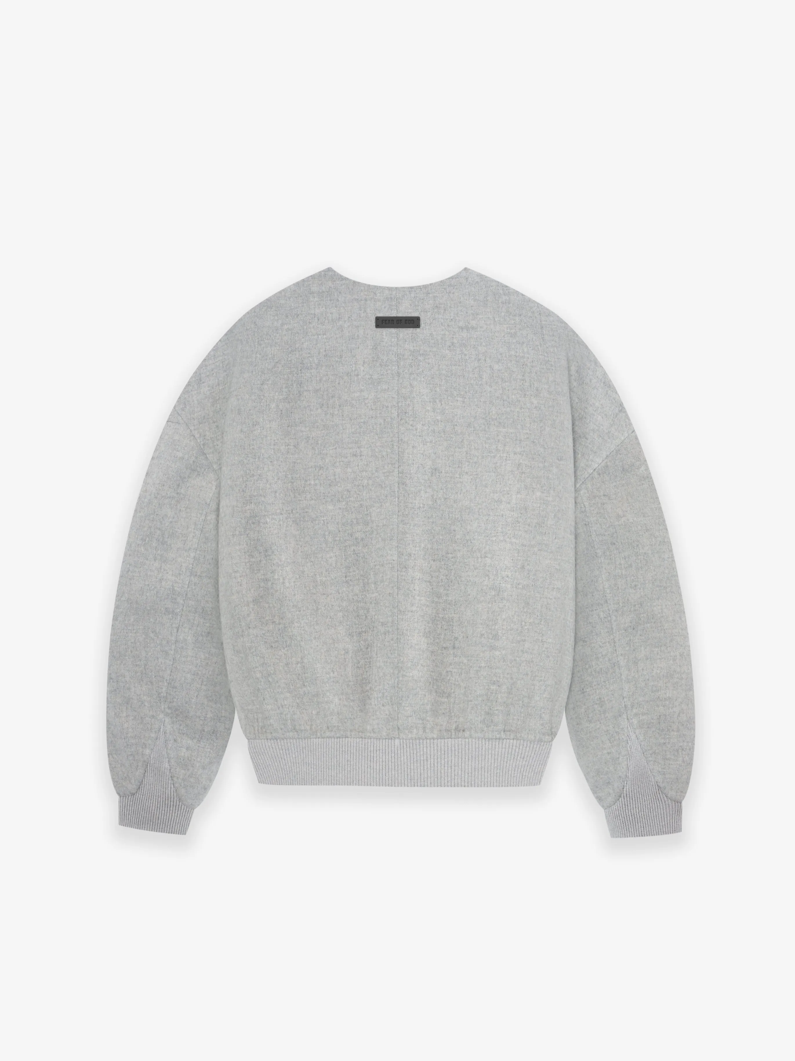 Double-Faced Wool Cashmere Collarless Bomber sold by Fear of God product image thumbnail 2