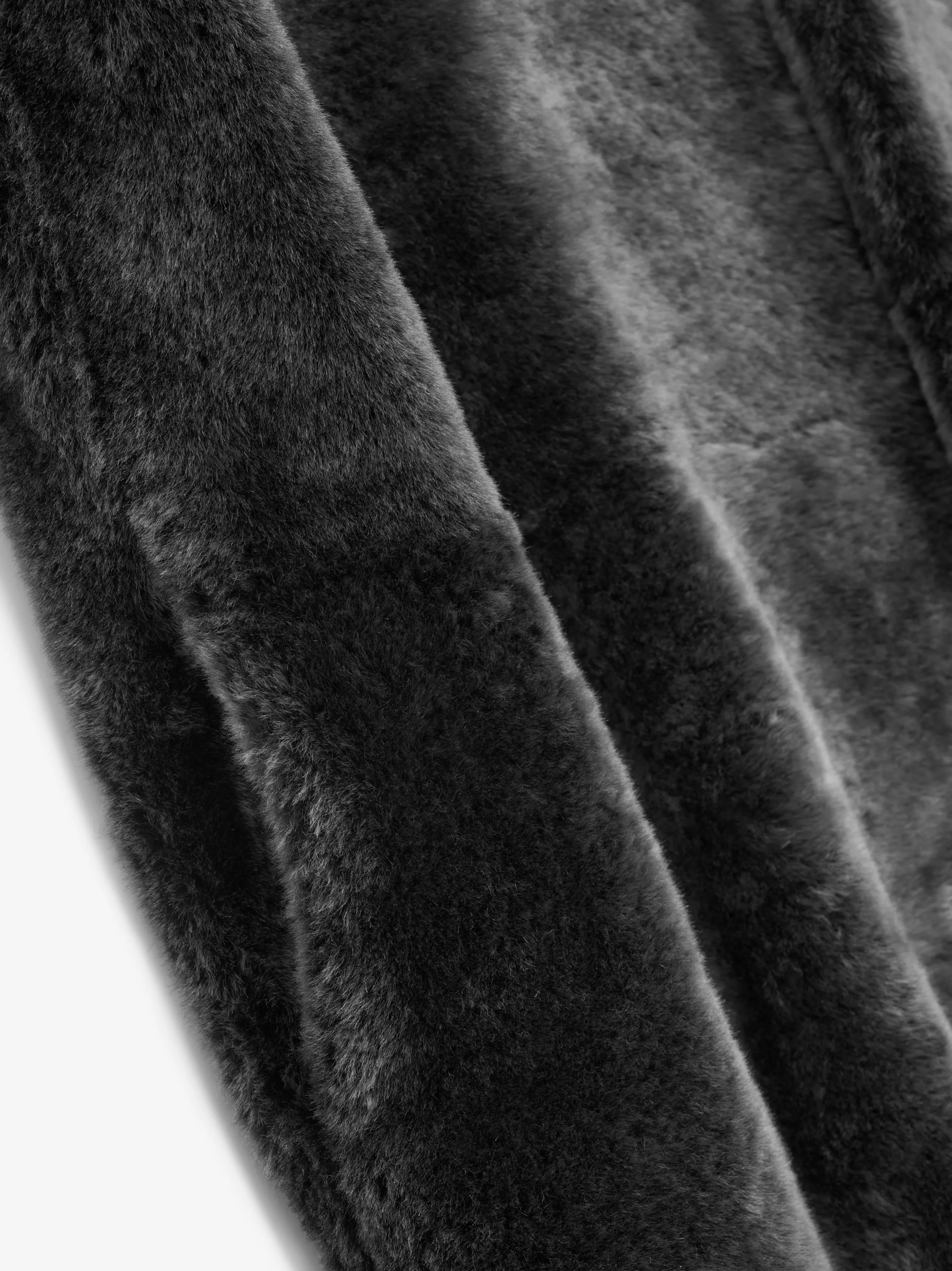 Shearling Lapelless Overcoat sold by Fear of God product image thumbnail 3