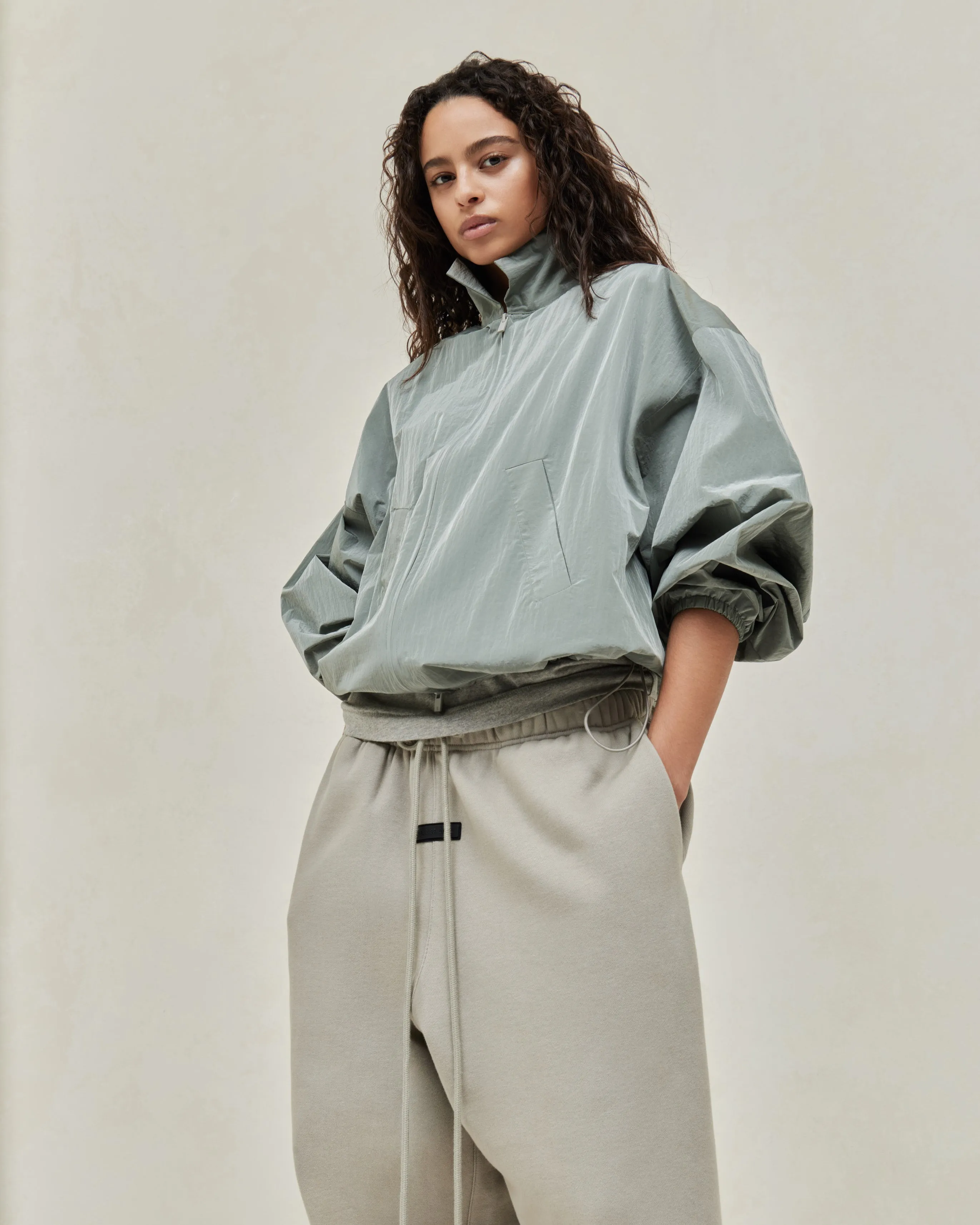 Womens Crinkle Nylon Shell Bomber sold by Fear of God product image thumbnail 5