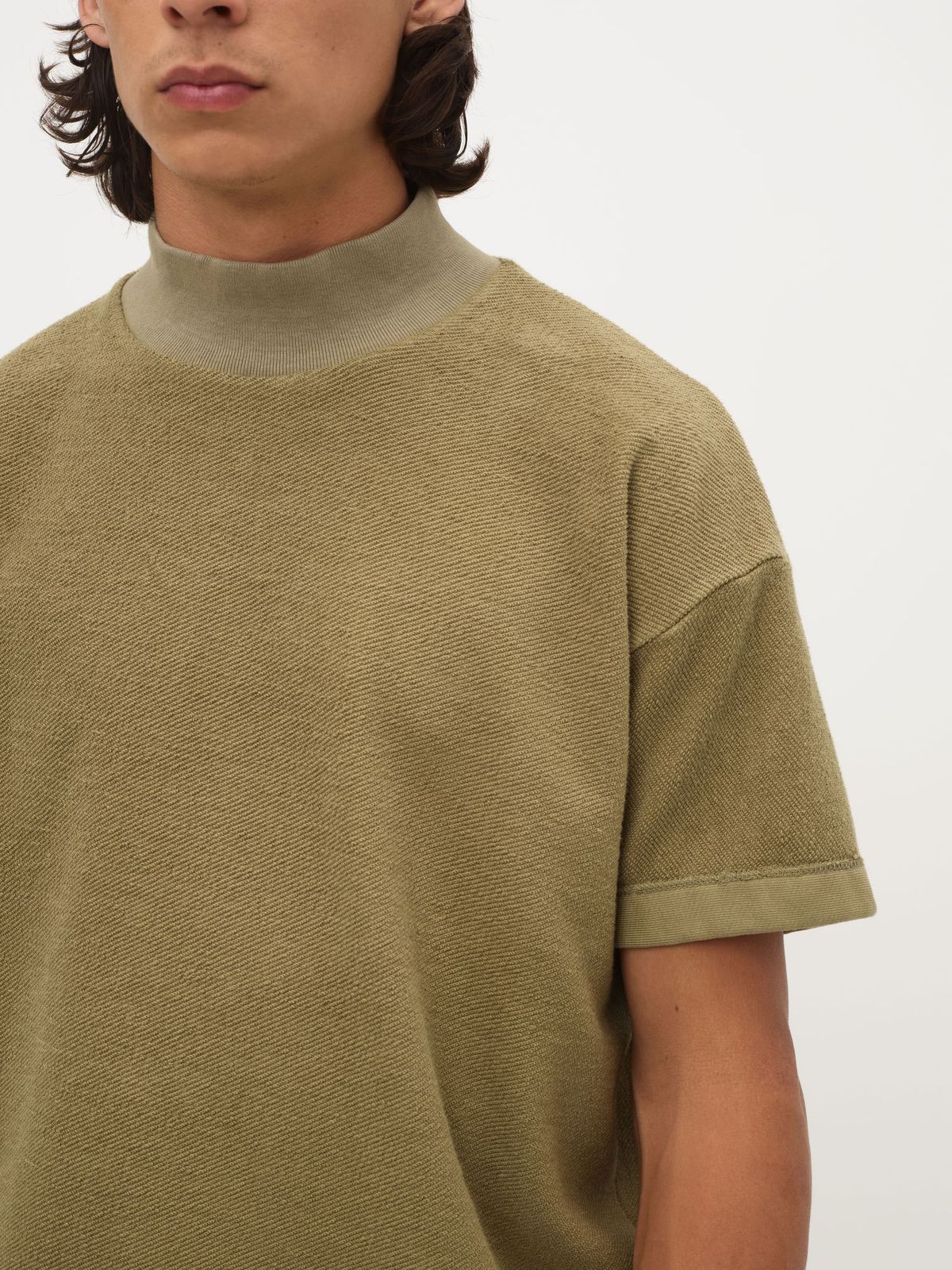 Inside Out Mock Neck Sweatshirt sold by Fear of God product image thumbnail 3
