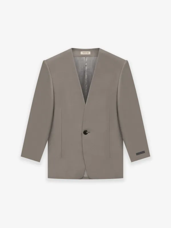Wool Lapelless Jacket sold by Fear of God