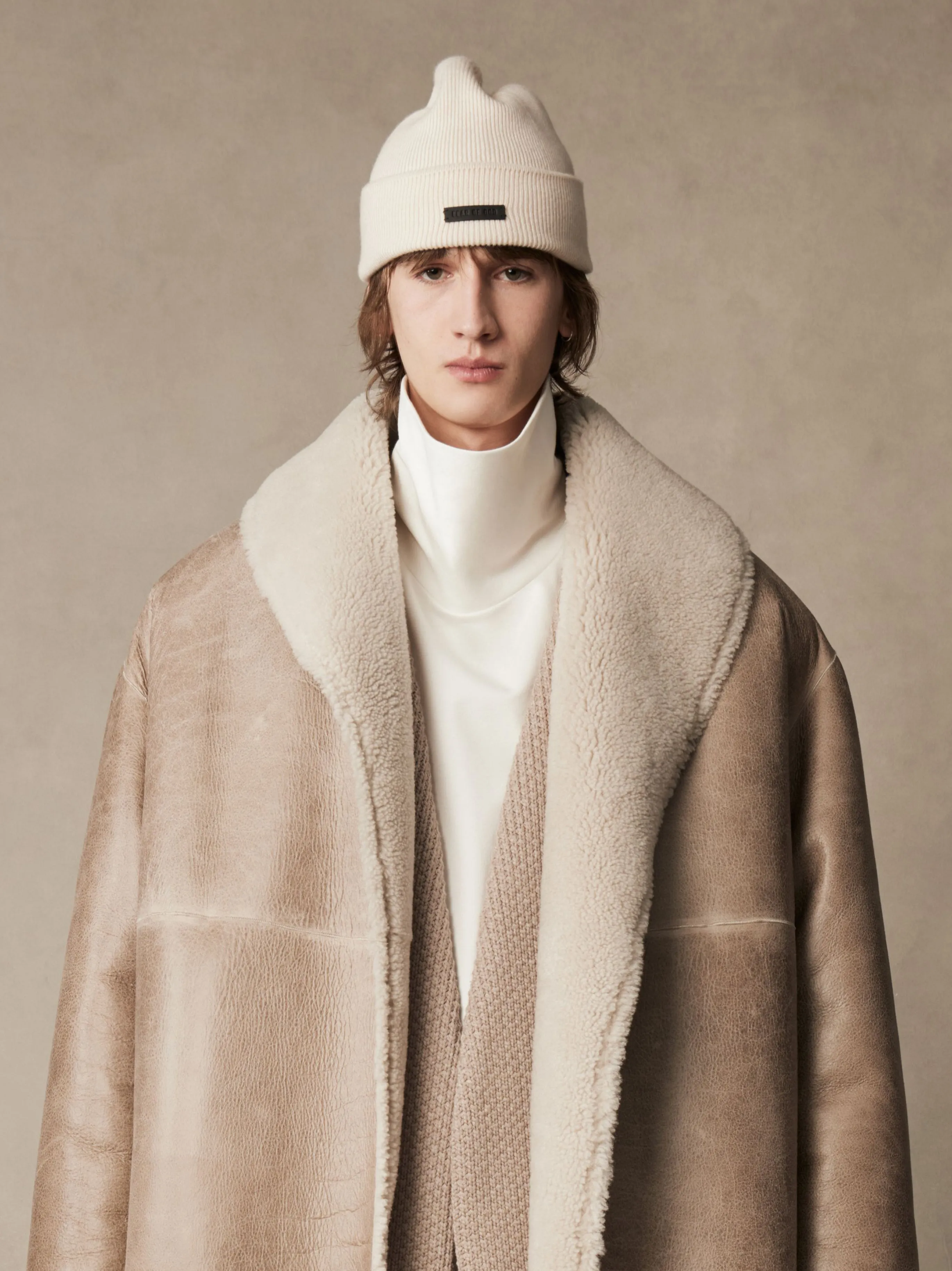 Shearling Shawl Collar Jacket sold by Fear of God product image thumbnail 5