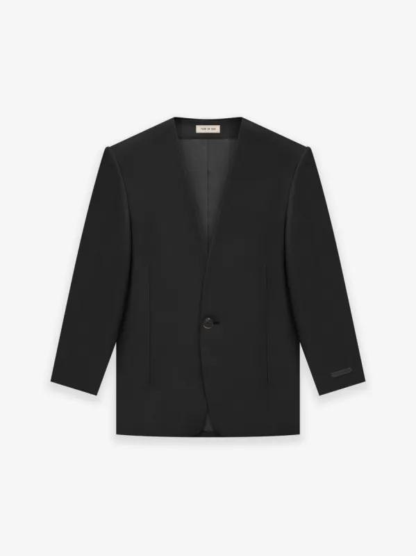 Wool Lapelless Jacket sold by Fear of God