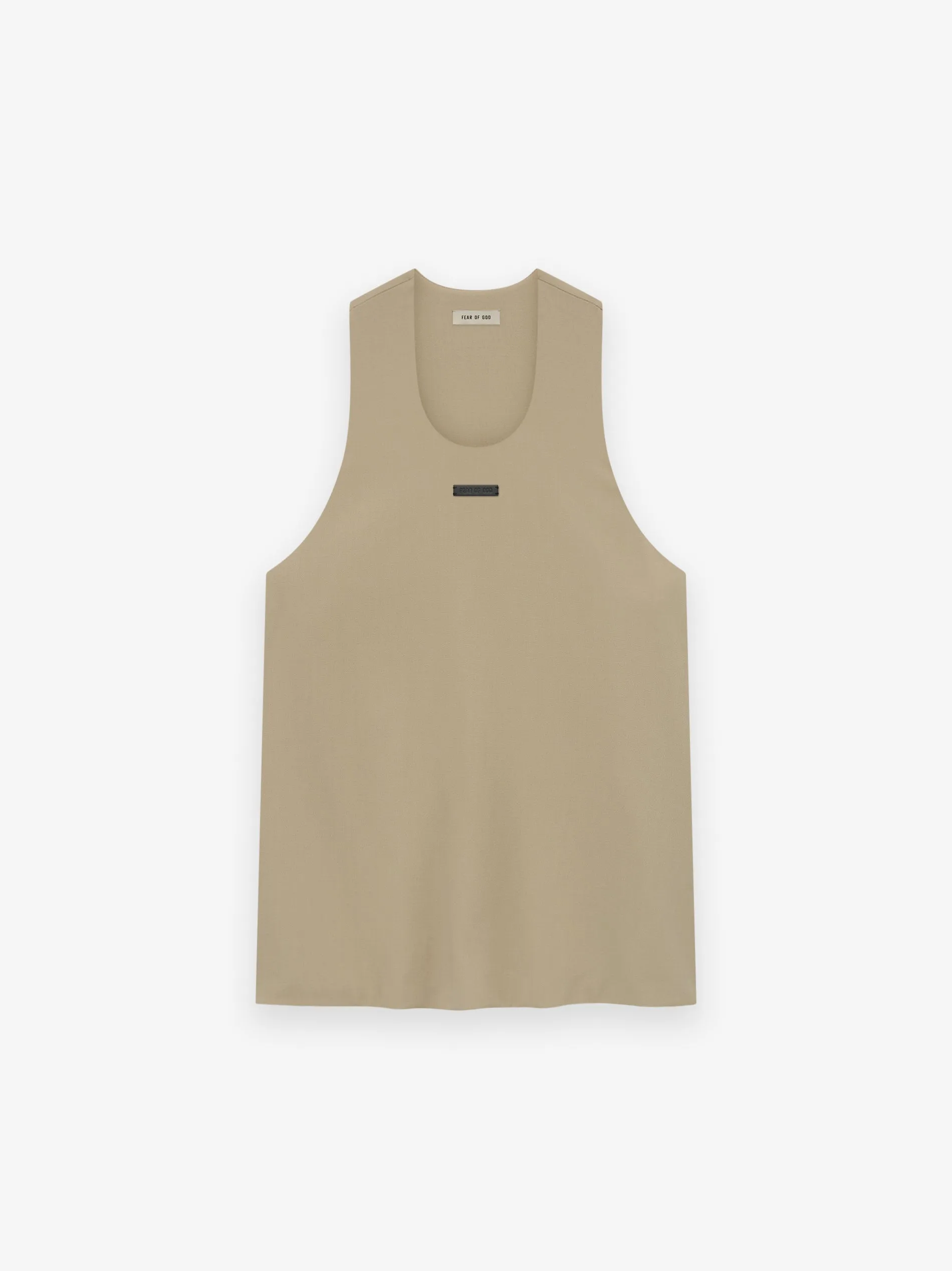 Wool Double Layer Tank Top sold by Fear of God