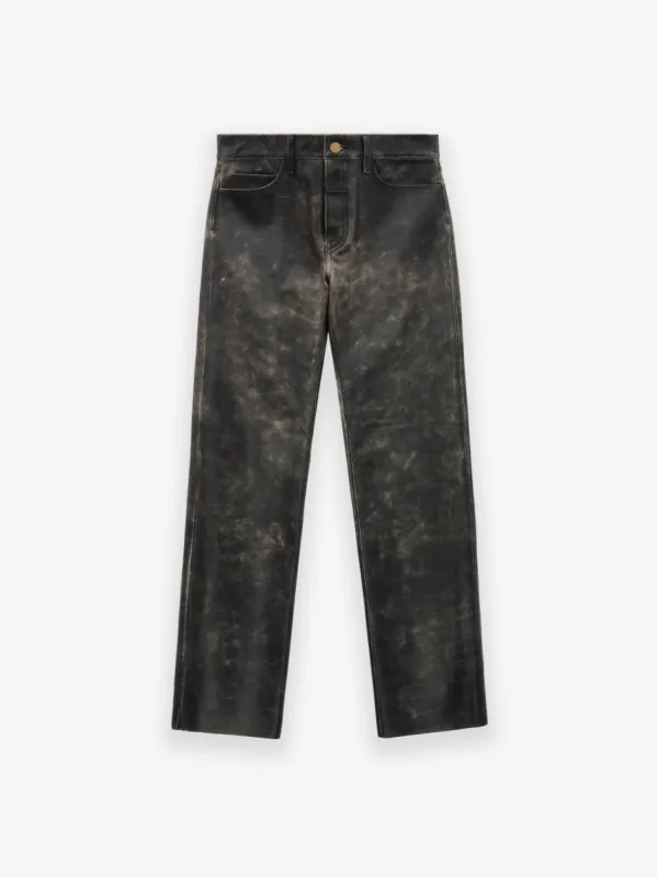 Vintage Leather 5-Pocket Pant sold by Fear of God