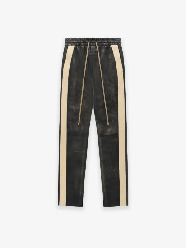 Vintage Leather Stripe Forum Pant sold by Fear of God