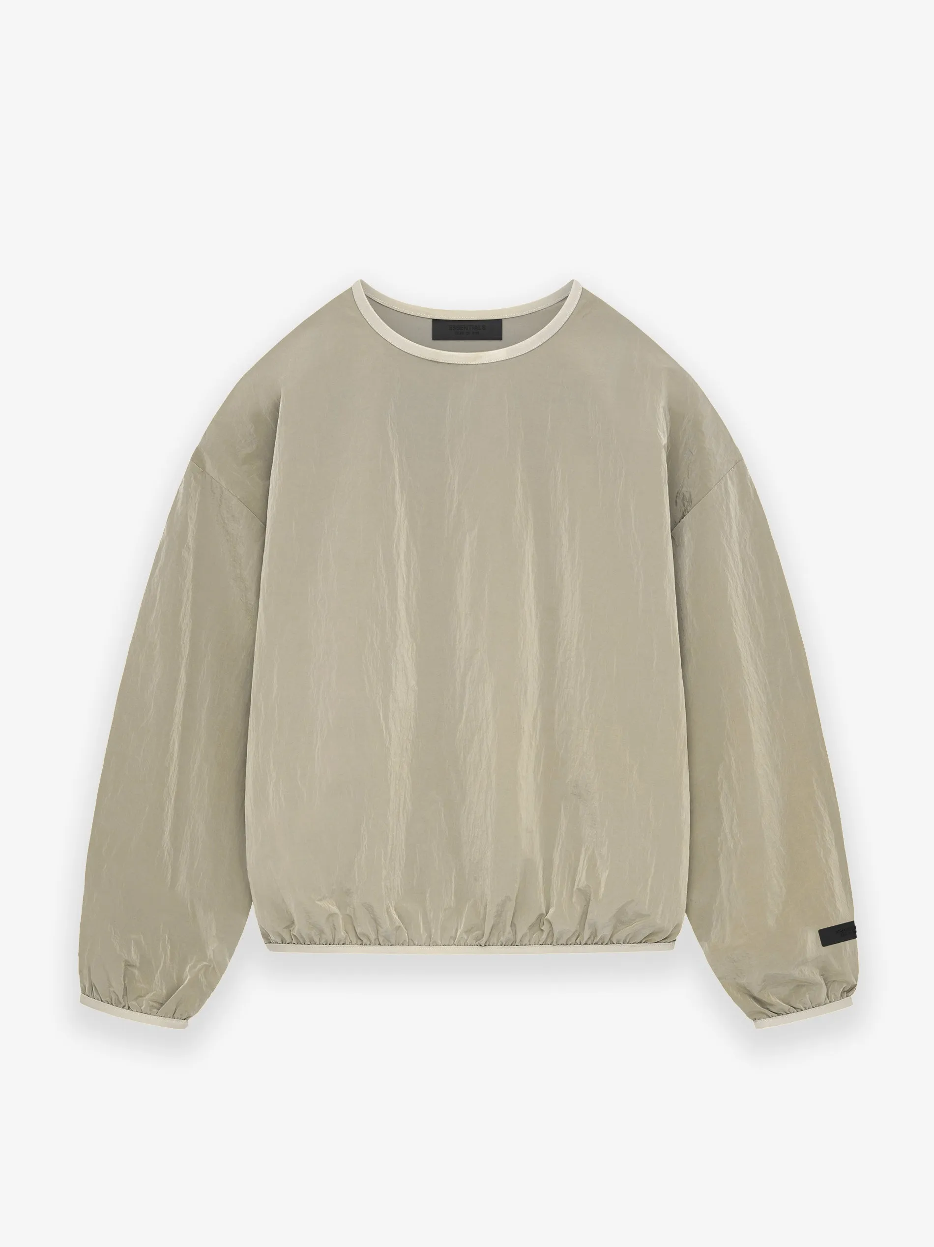 Crinkle Nylon Pullover Crewneck sold by Fear of God