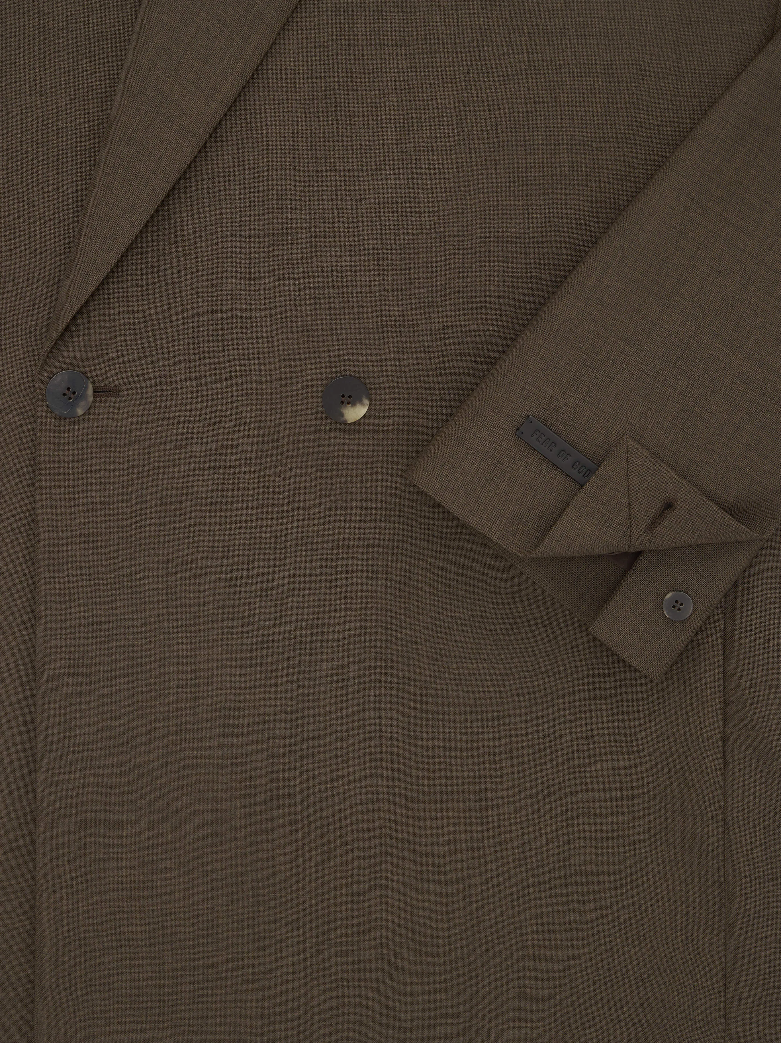 Wool Canvas Double Breasted Blazer sold by Fear of God product image thumbnail 3