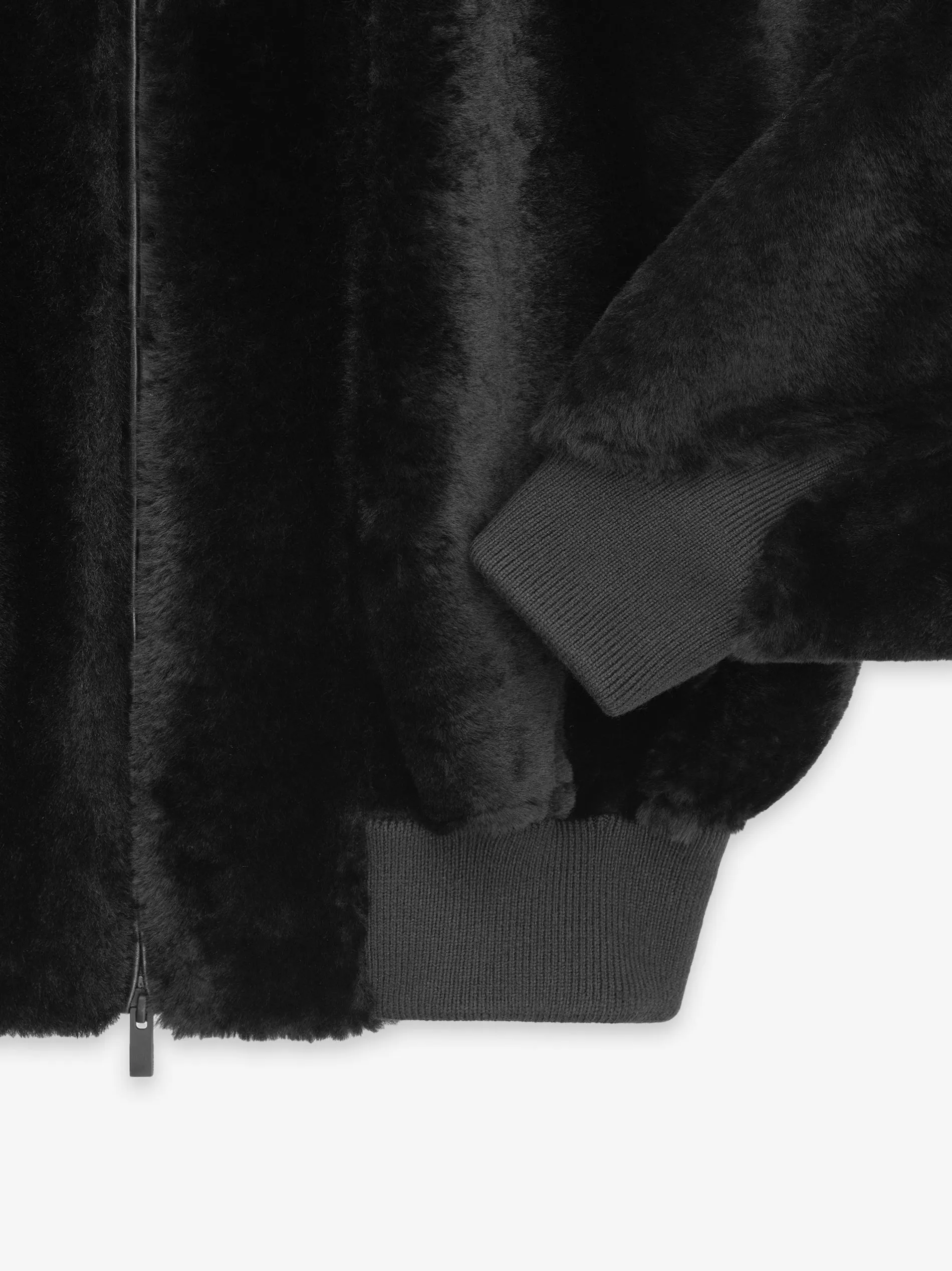 Shearling Hooded Bomber sold by Fear of God product image thumbnail 3