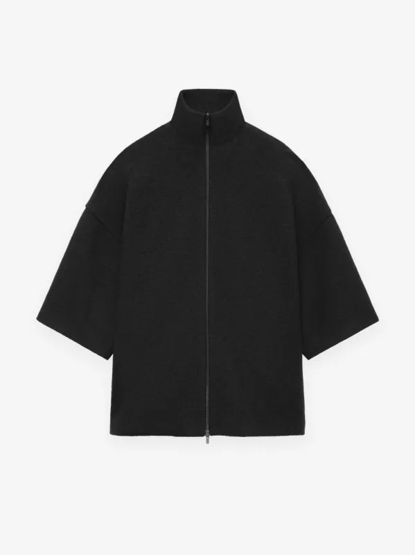 Boiled Wool Short Sleeve Jacket sold by Fear of God