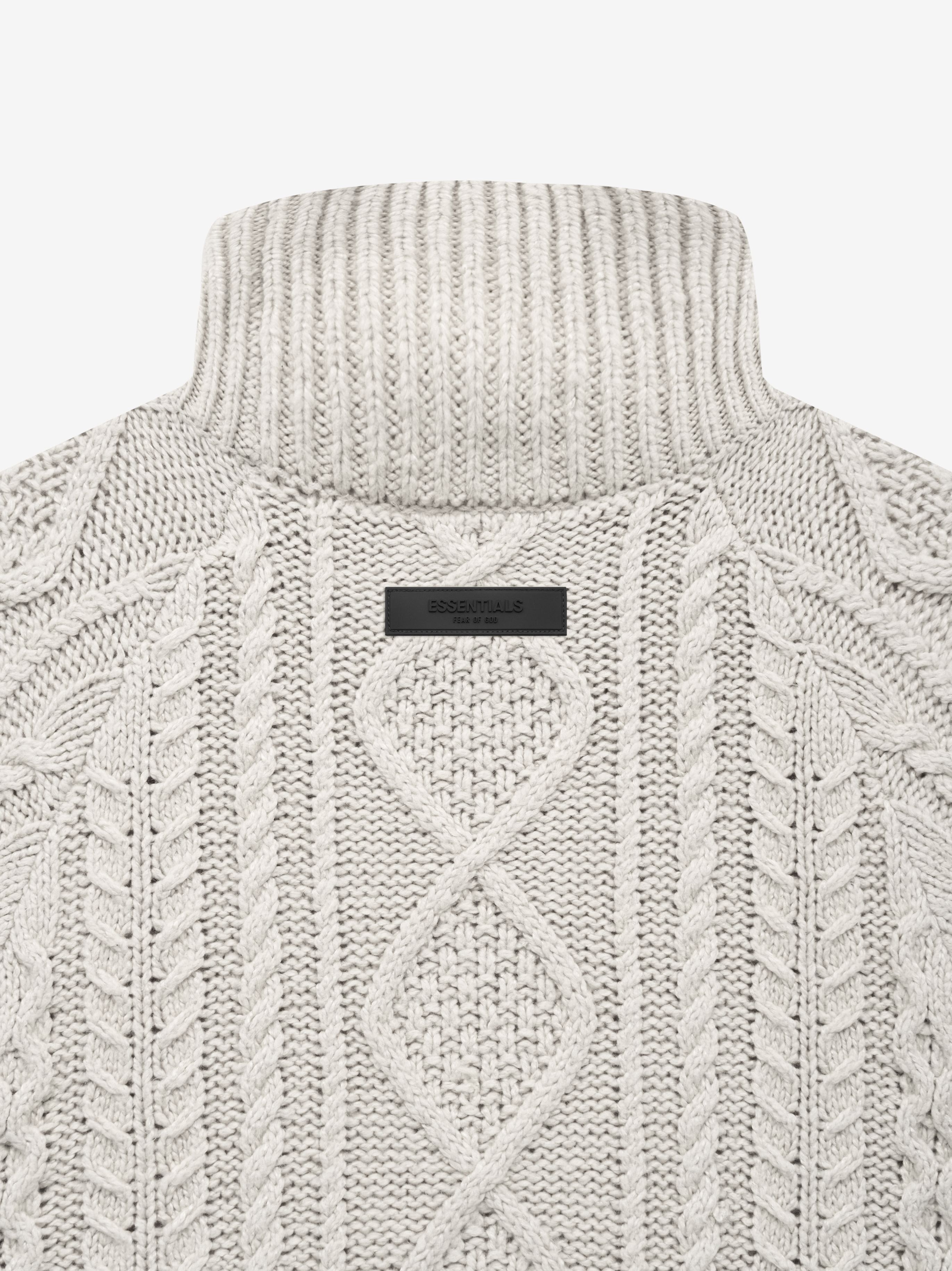 Cable Knit Turtleneck sold by Fear of God product image thumbnail 4