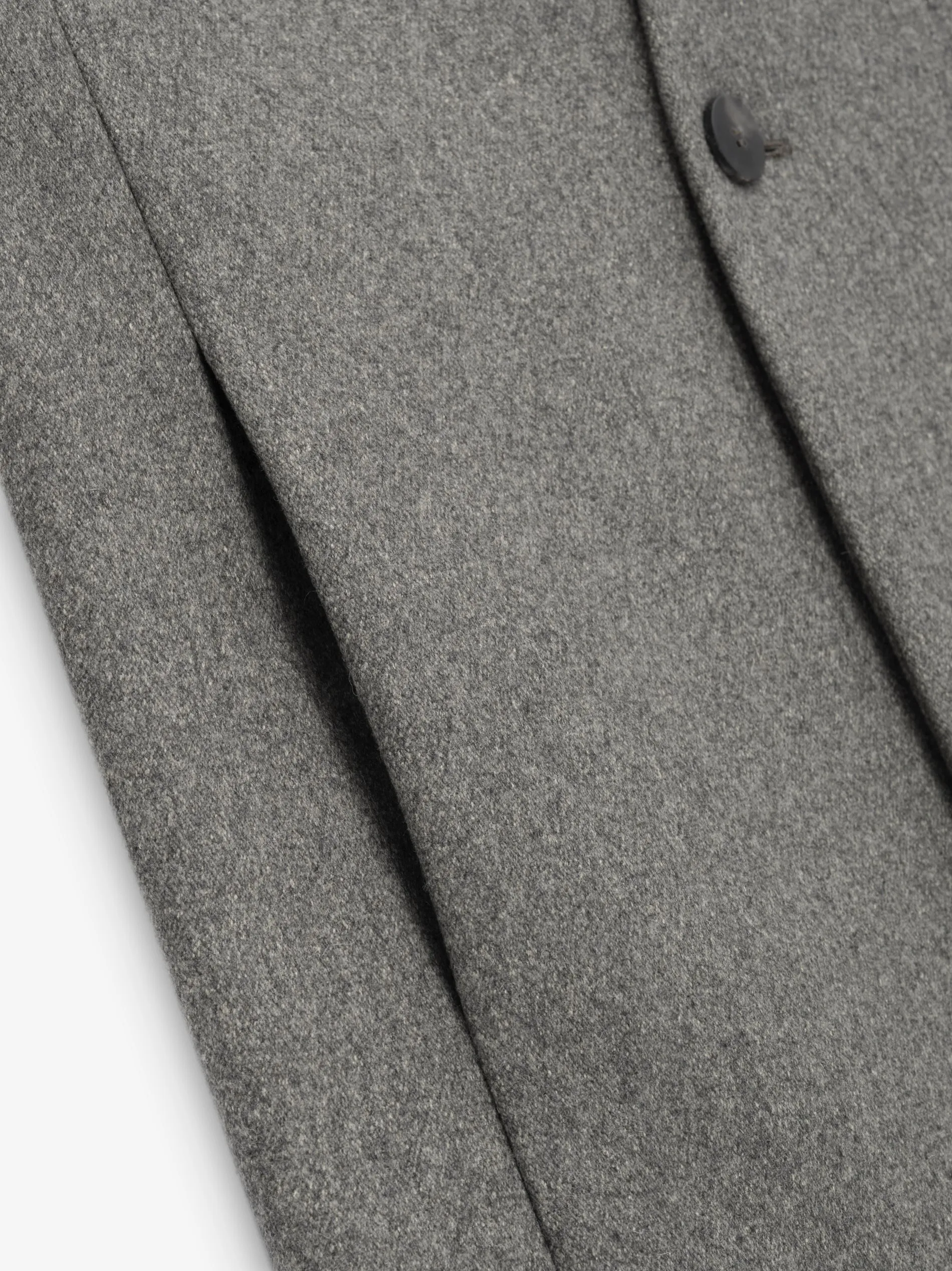 Melange Wool Double Breasted Lapelless Blazer sold by Fear of God product image thumbnail 4