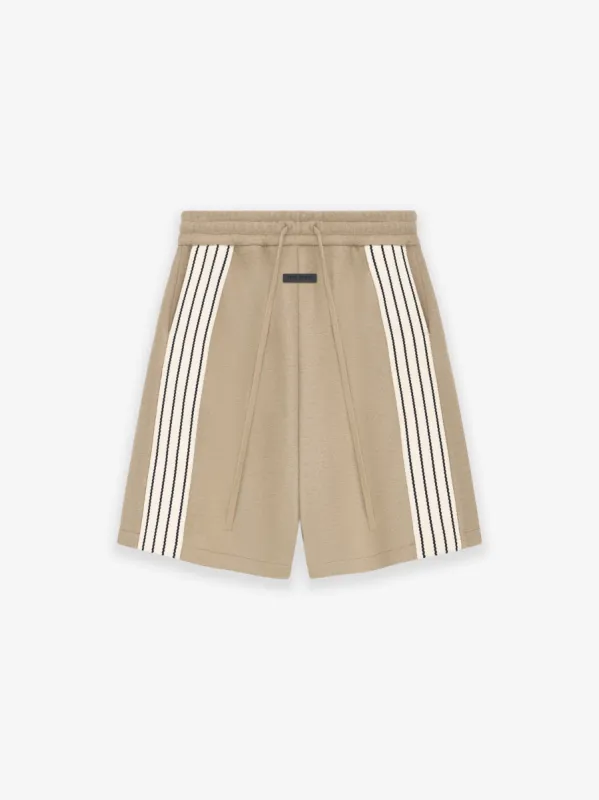 Boiled Wool Striped Relaxed Short sold by Fear of God