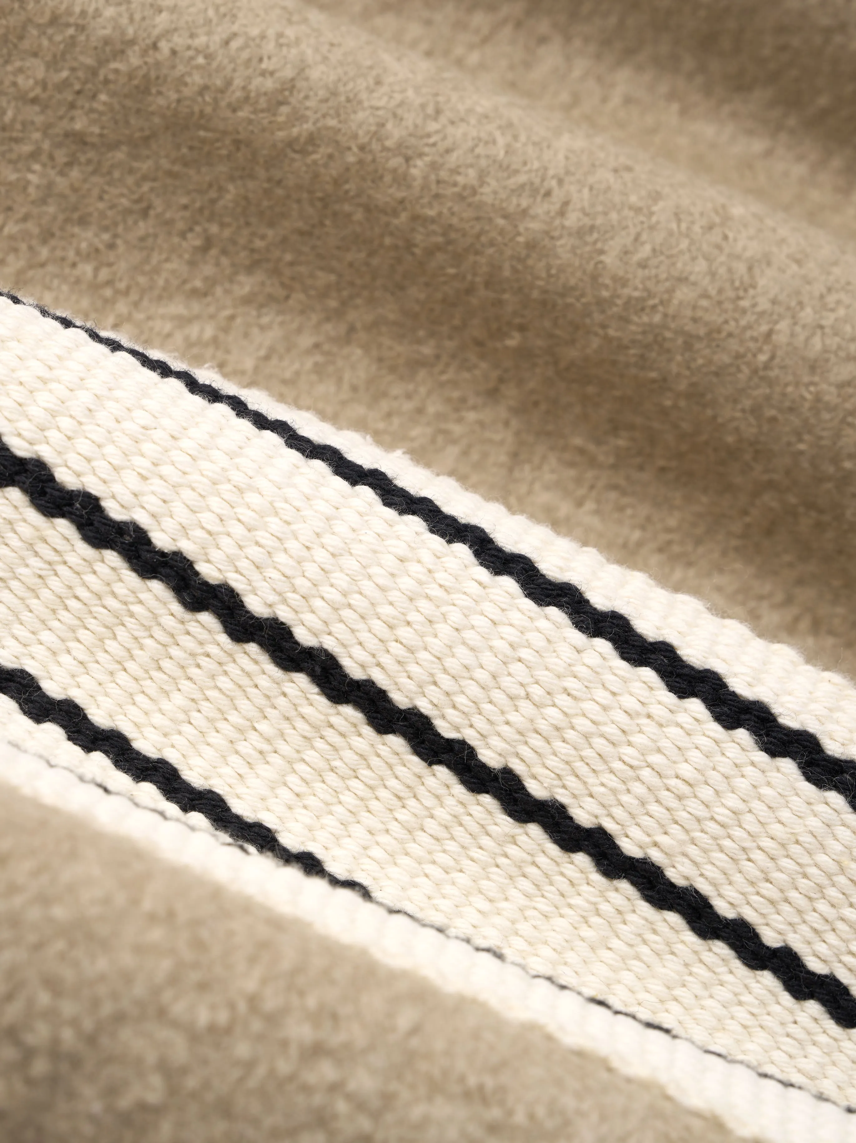 Boiled Wool Striped Relaxed Short sold by Fear of God product image thumbnail 4