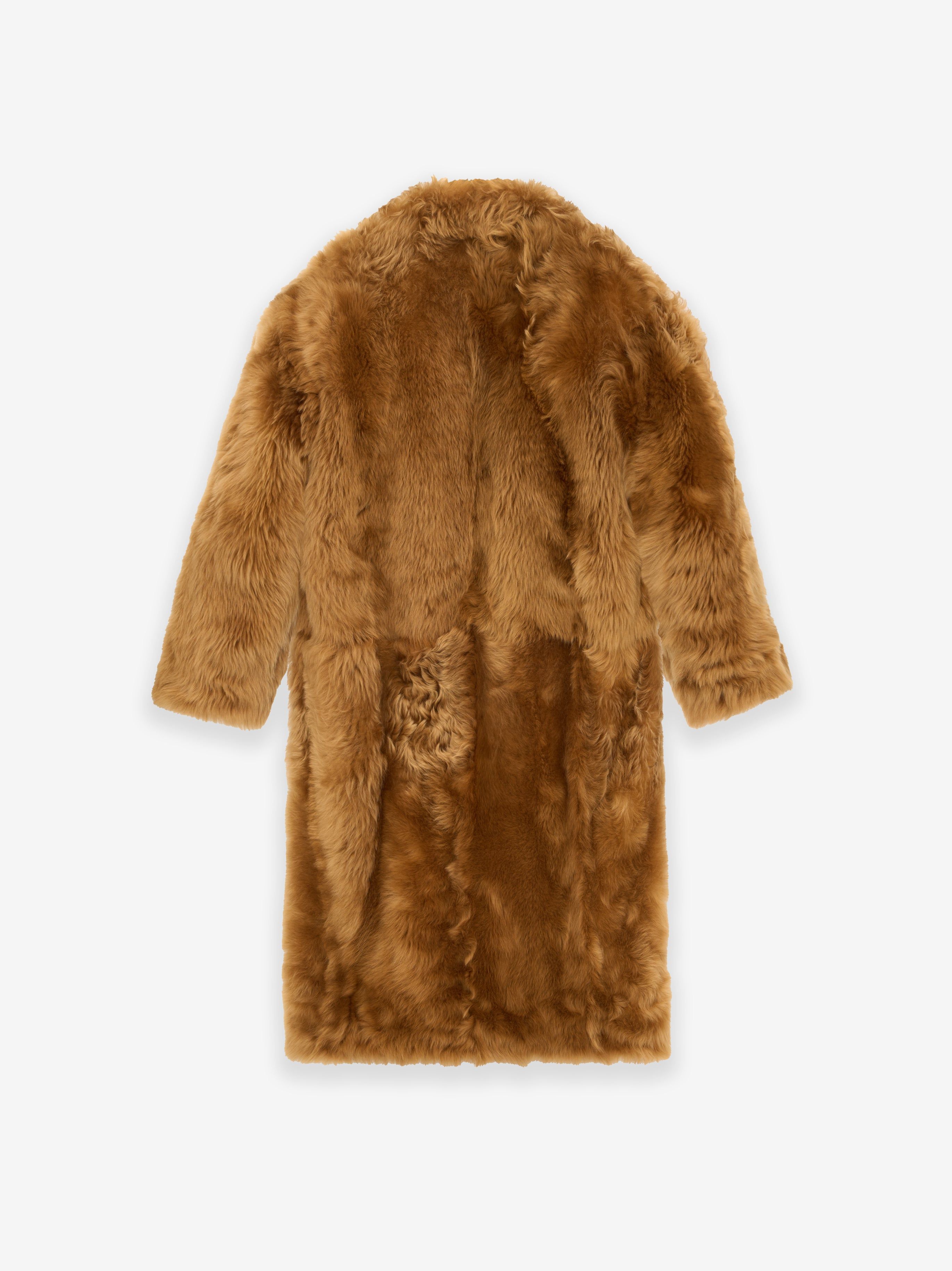 Shearling Lapelless Overcoat sold by Fear of God product image thumbnail 2