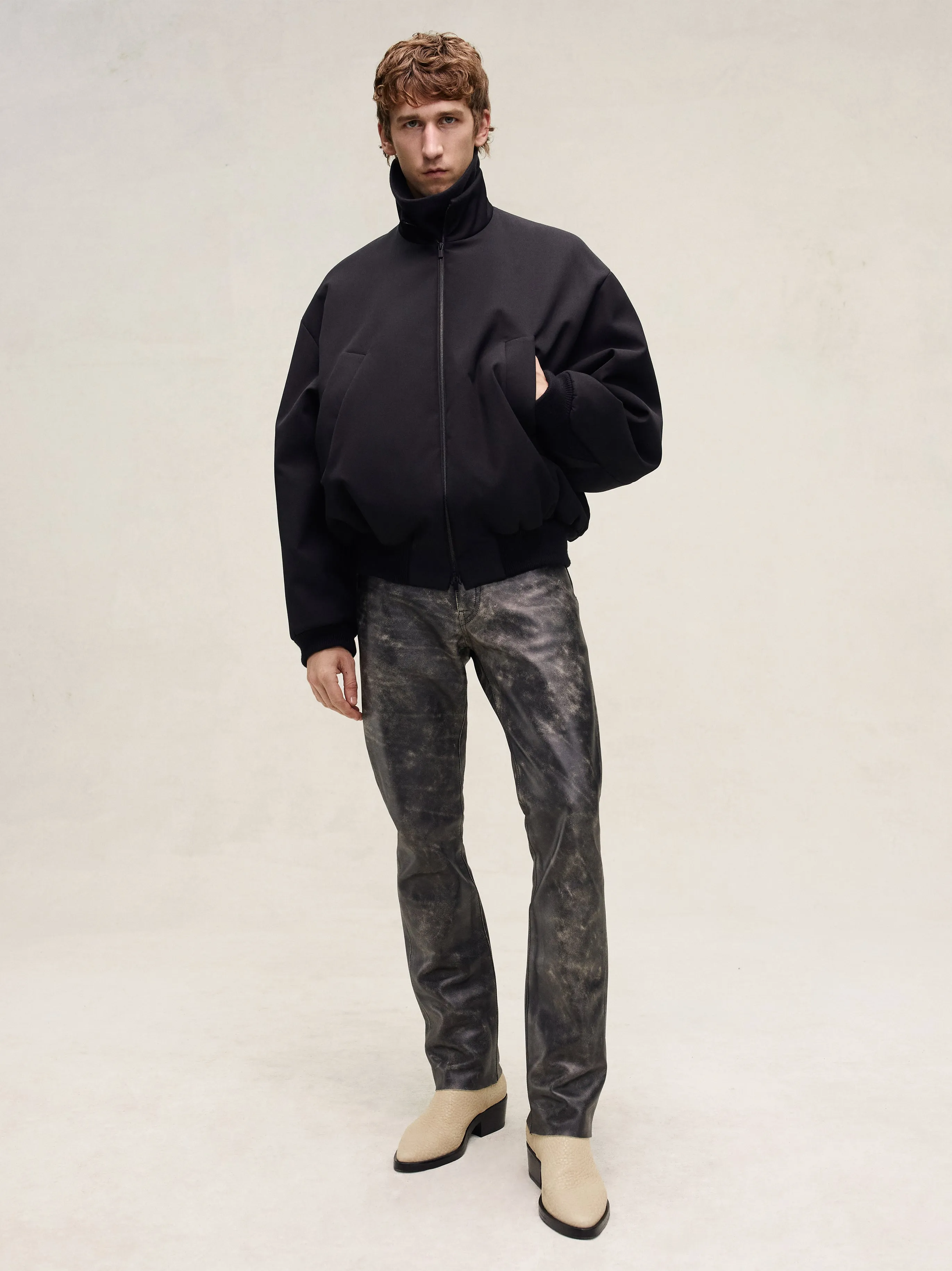 Weighted Twill Bomber sold by Fear of God