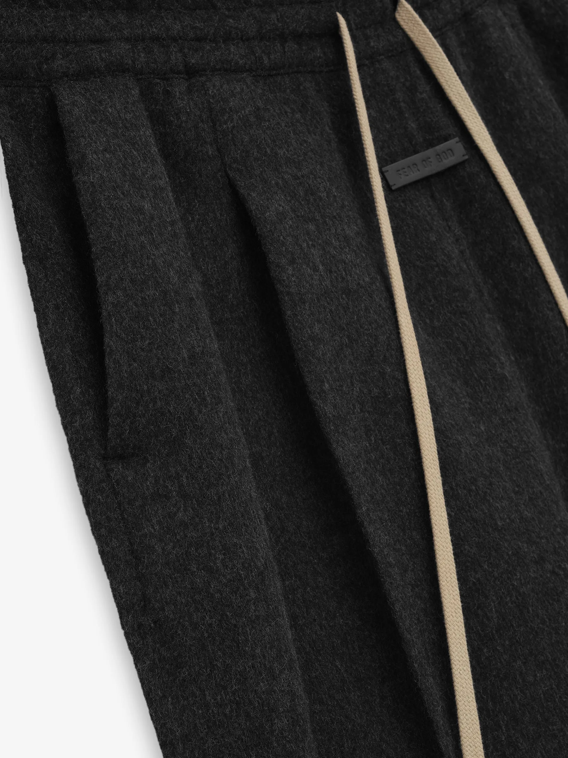 Brushed Wool Cashmere Wide Leg Pants sold by Fear of God product image thumbnail 3