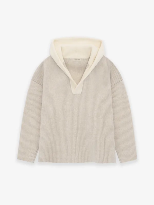 Wool V-Neck Hoodie made by Fear of God