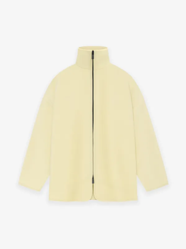 Wool Gabardine High Neck Jacket sold by Fear of God