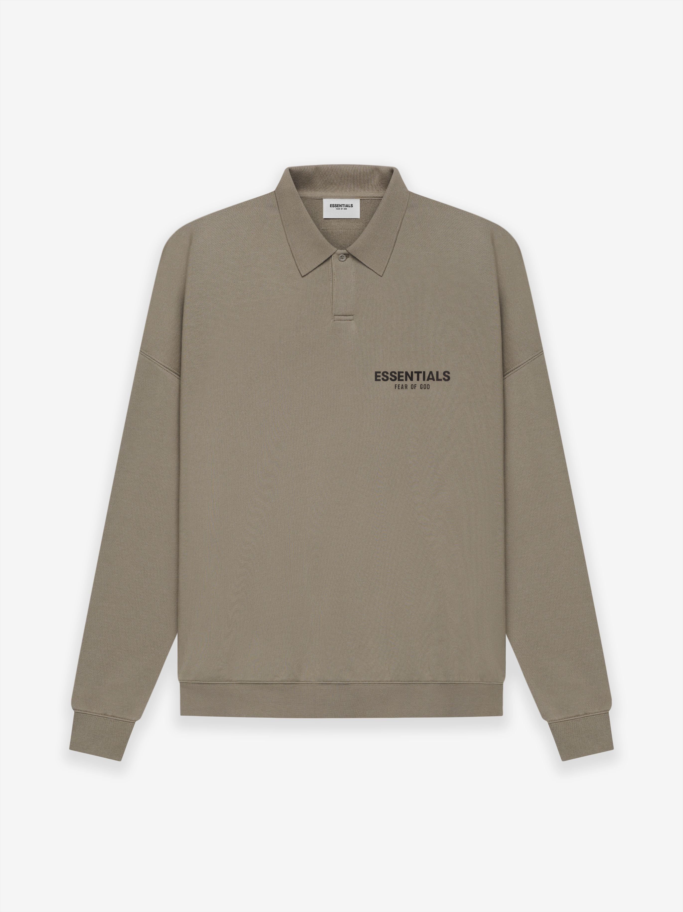 Long Sleeve French Terry Polo sold by Fear of God