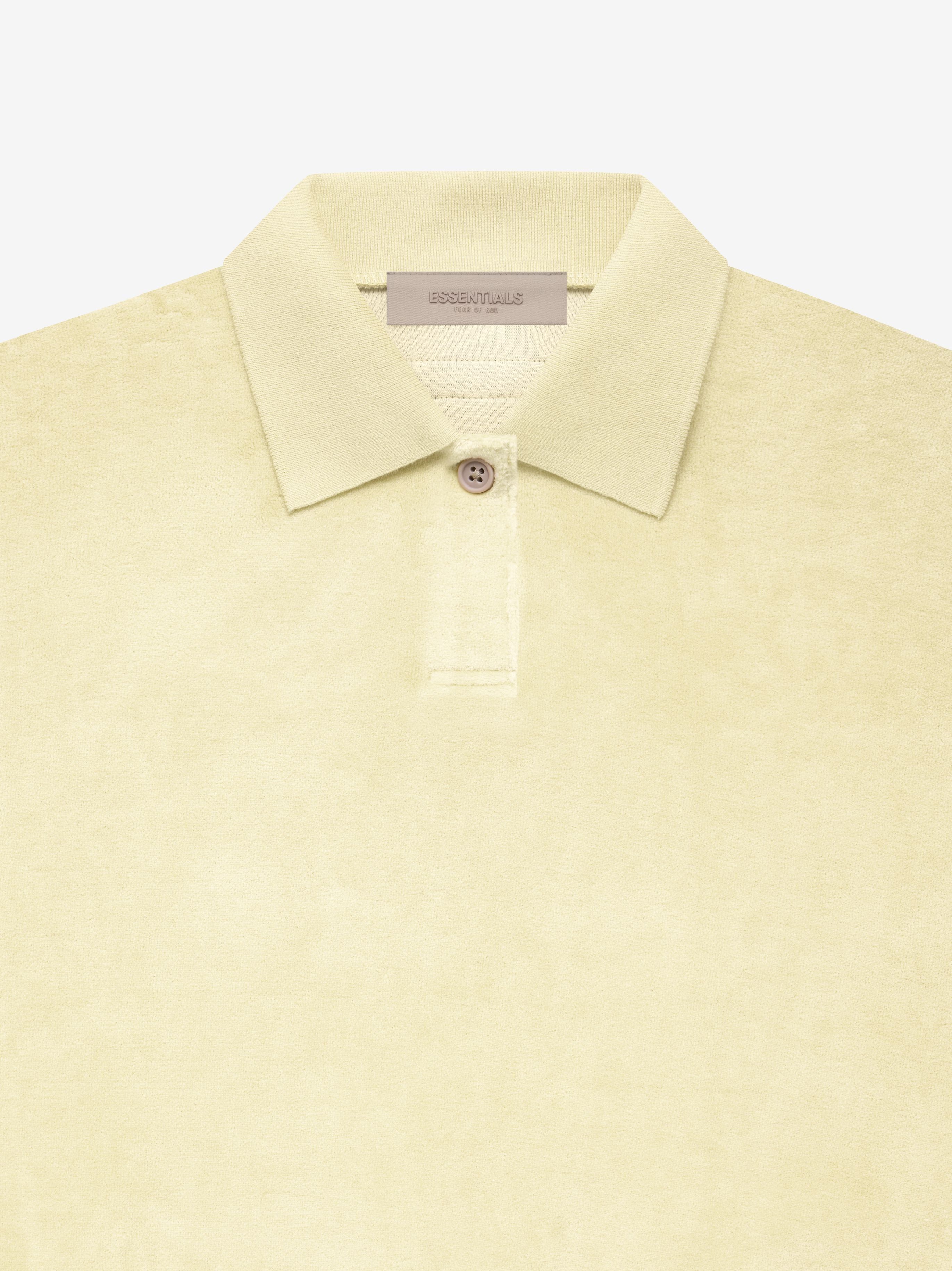 Womens Velour LS Polo sold by Fear of God product image thumbnail 3